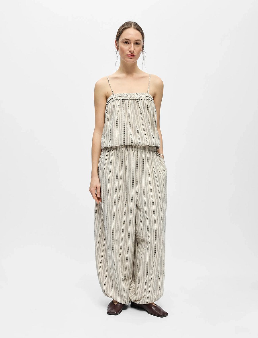 Object - OUTOBJBELEM MW LO HAREM PANT 145 - tønnebukser - birch - 0