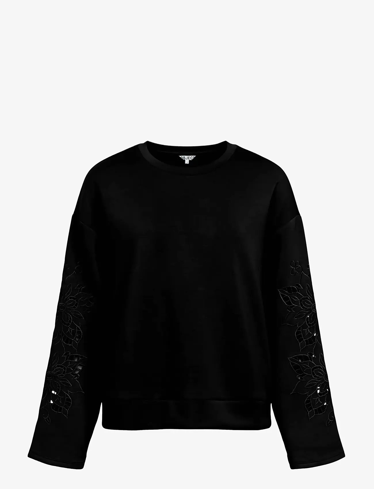 Object - OBJDORINA L/S LO SWEATSHIRT E PS 26 - everyday style - black - 0