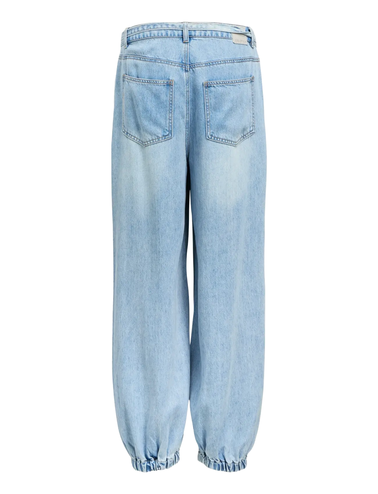 Object - OBJLARA MW JOGGER PANT NOOS - barrel jeans - light blue denim - 2
