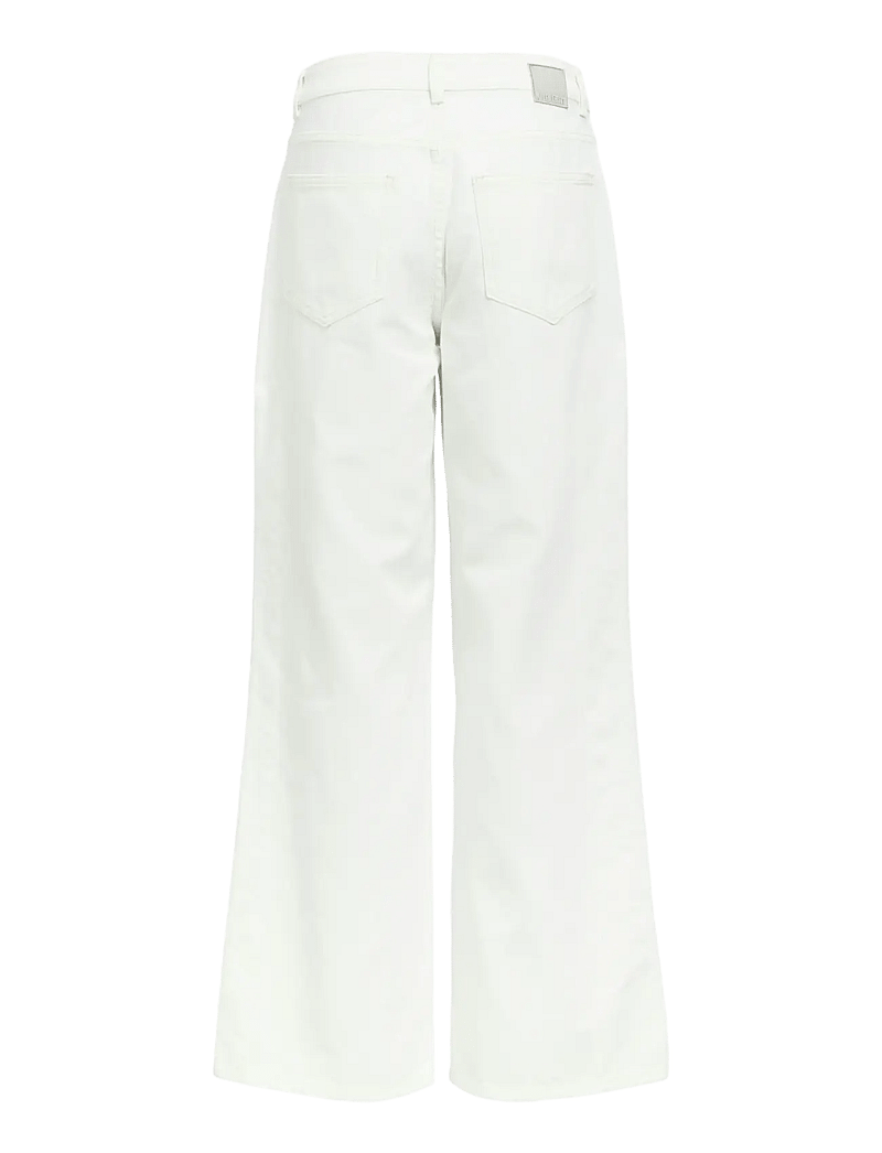 Object - OBJRIO TRICE MW WIDE JEANS 145 - laia säärega teksad - white - 2