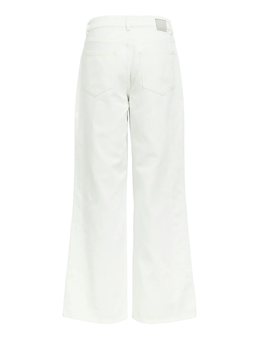 Object - OBJRIO TRICE MW WIDE JEANS 145 - vida jeans - white - 2