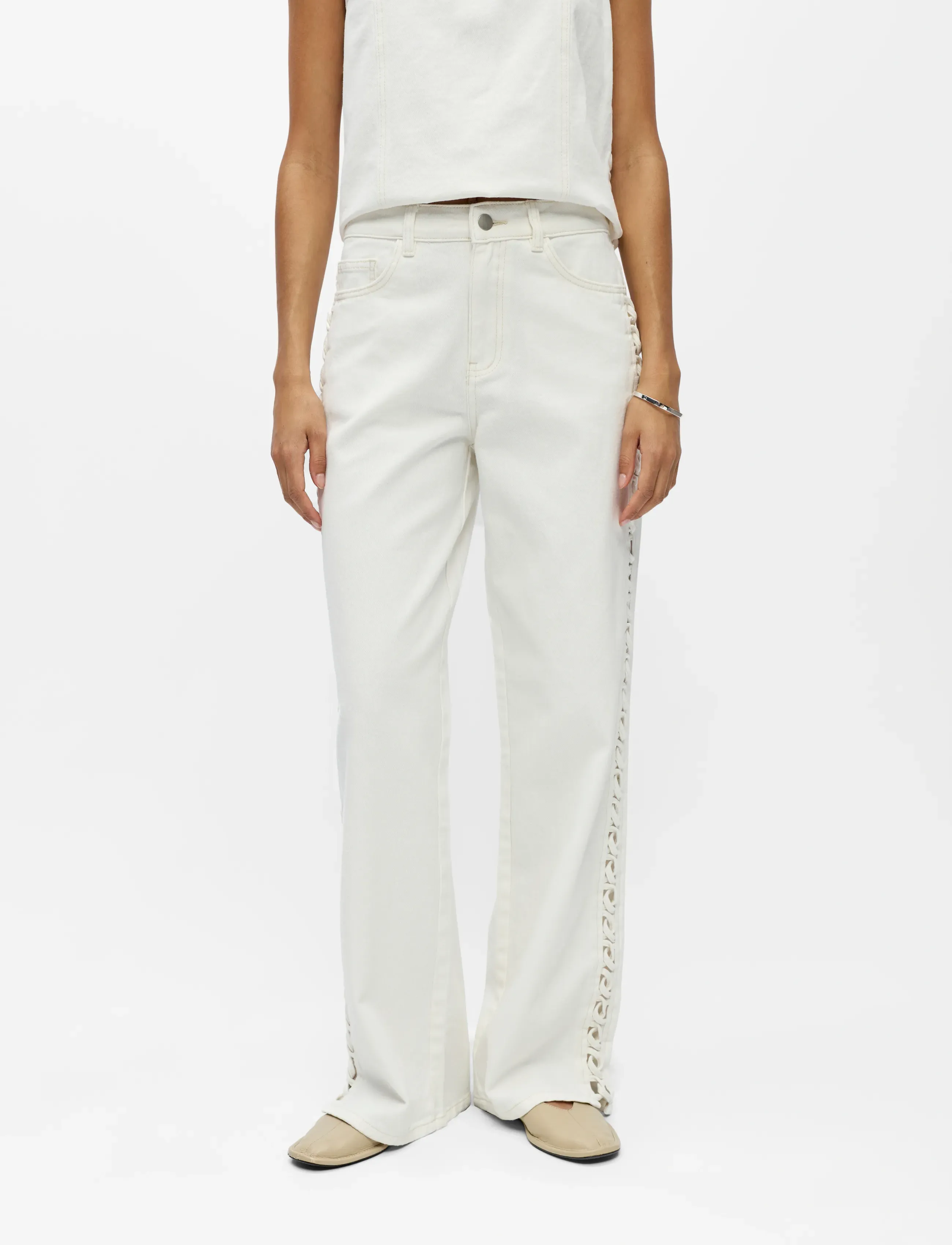 OBJECT Objrio Trice Mw Wide Jeans 145 dam – bild 5