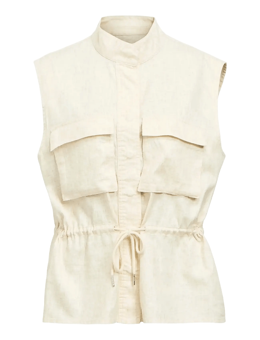 Object - OBJKADIE LO WAISTCOAT 145 - topy bez rękawów - birch - 1