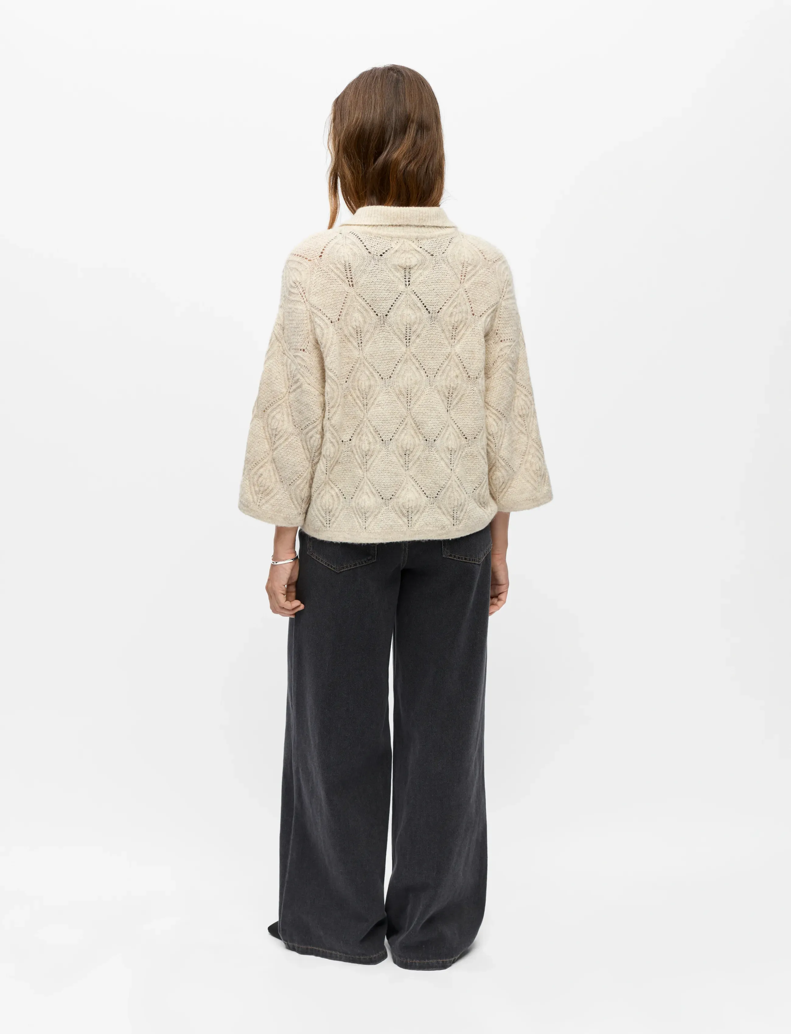 Objkaisa Flora 3/4 Lo Knit Cardigan Noos 2