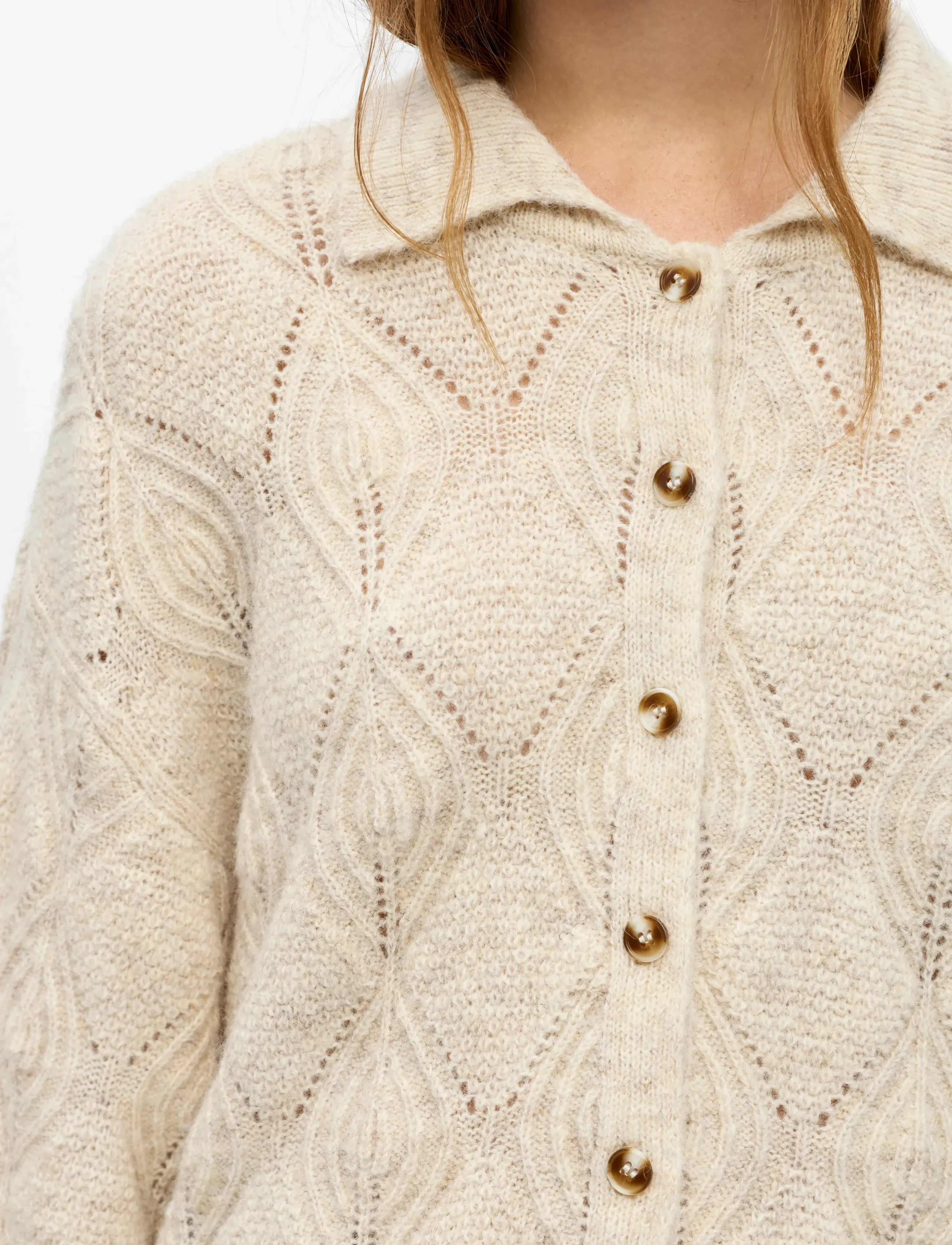 Objkaisa Flora 3/4 Lo Knit Cardigan Noos 4