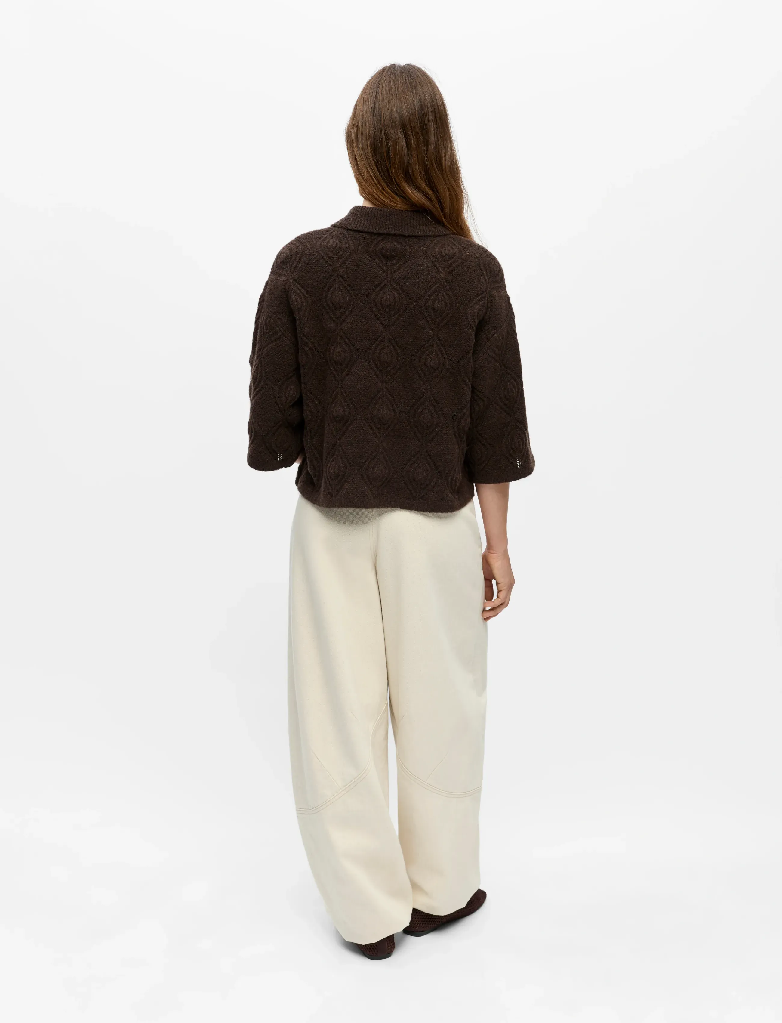 Objkaisa Flora 3/4 Lo Knit Cardigan Noos 2