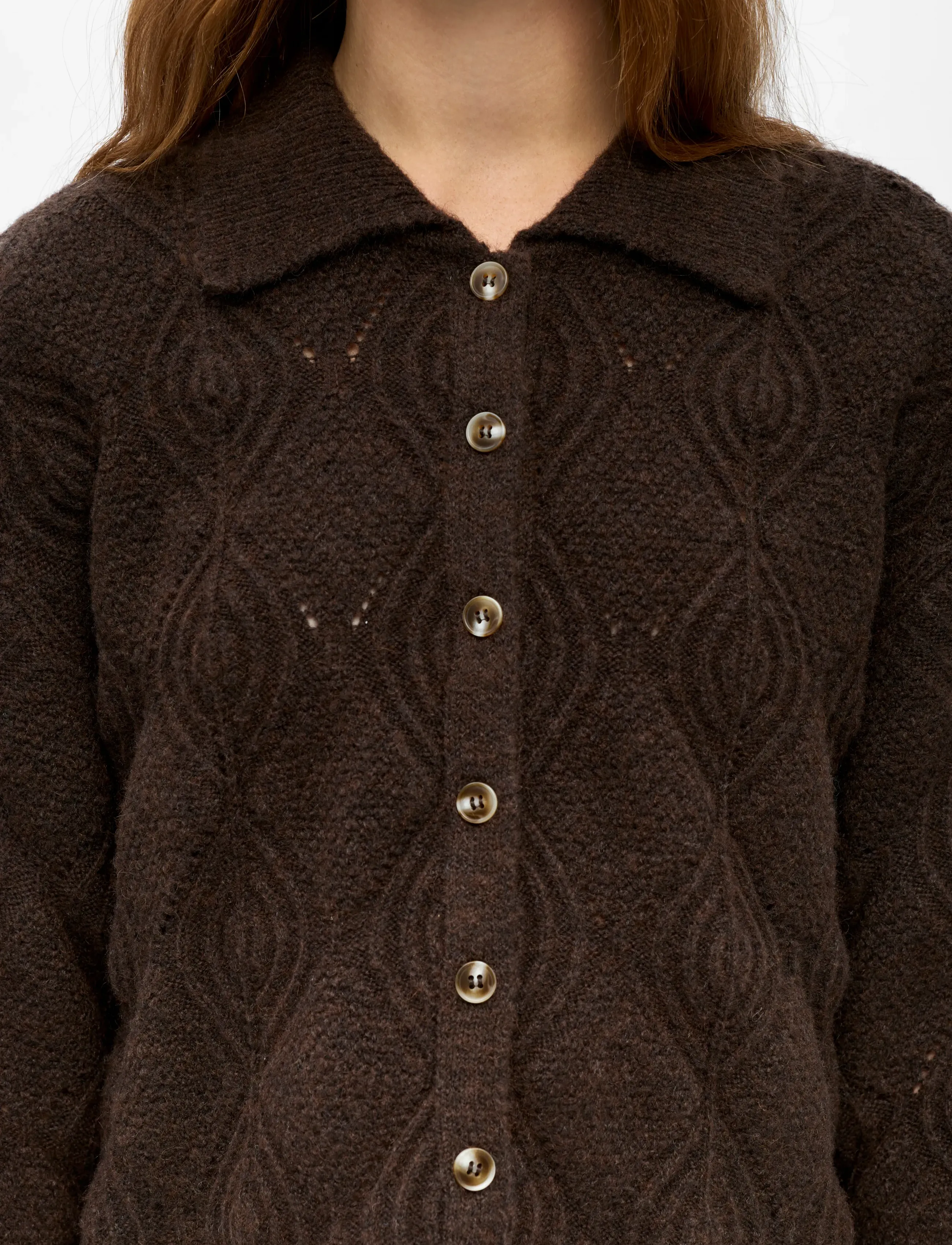 Objkaisa Flora 3/4 Lo Knit Cardigan Noos 4