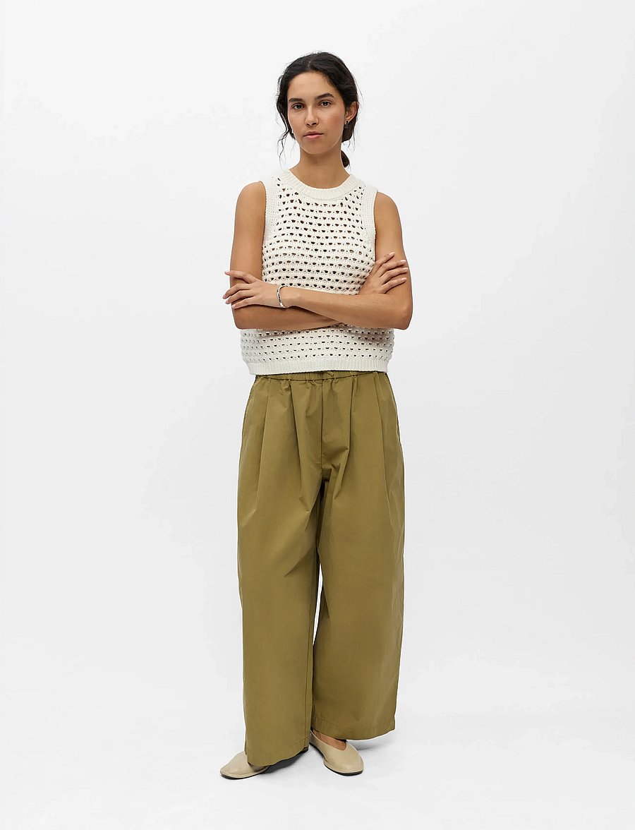Object - OBJDUNJA LO S/L KNIT TOP 145 - pullover - white - 0