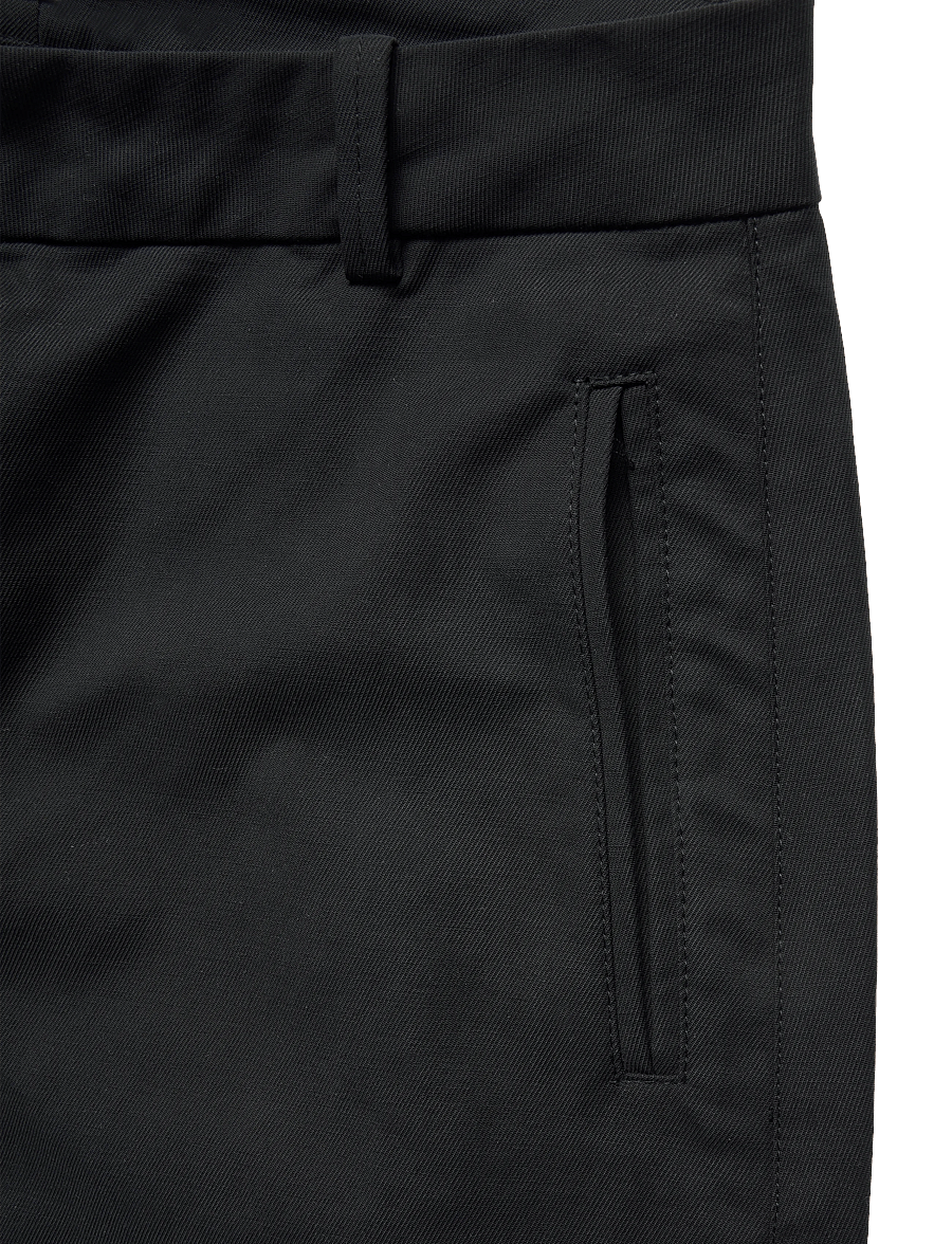 Object - OBJMILLY MW BARREL CHINOS NOOS - hosen mit geradem bein - black - 4