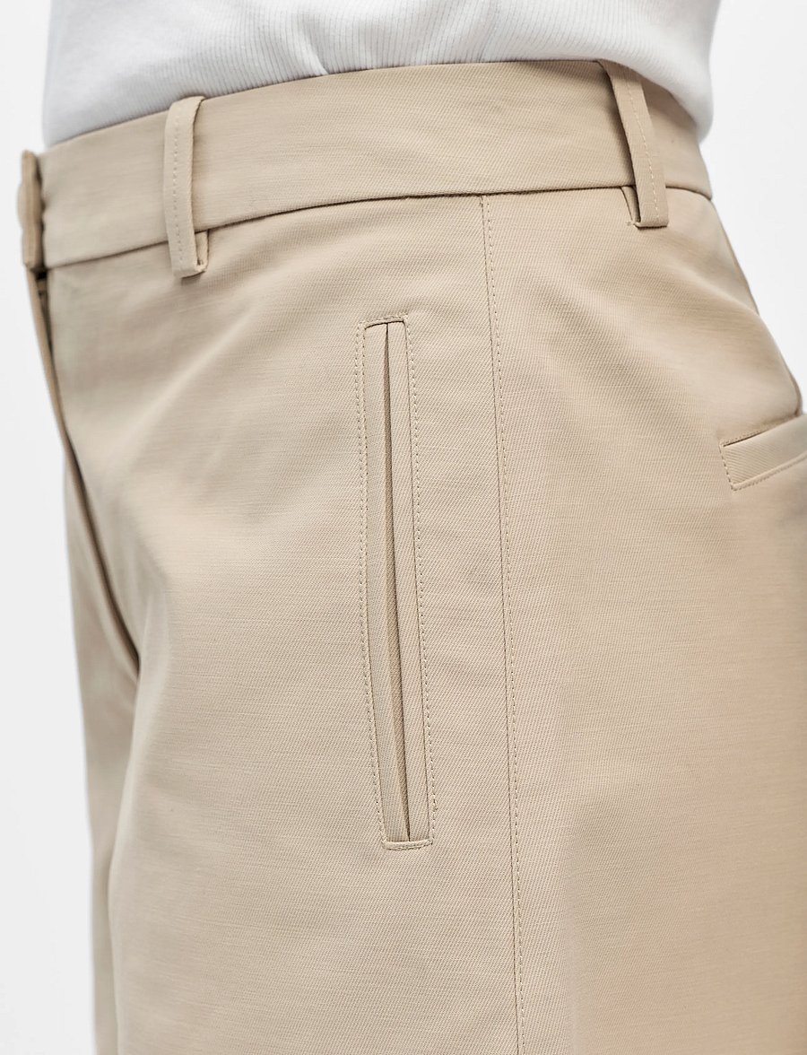 Object - OBJMILLY MW BARREL CHINOS NOOS - barrel-bukser - humus - 4