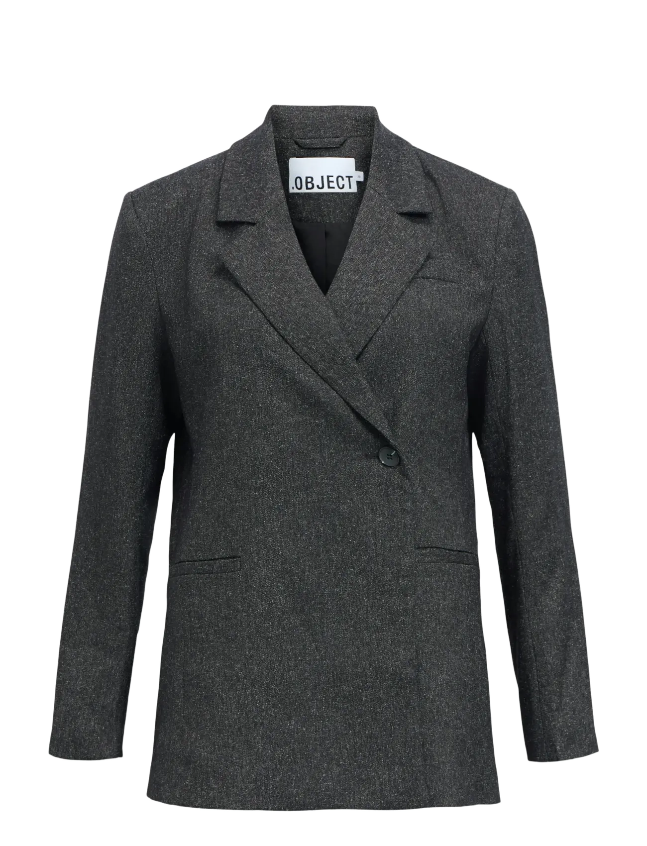 Object OBJSANJA L/S WAISTED BLAZER NOOS - Üherealised pintsakud - BLACK / black