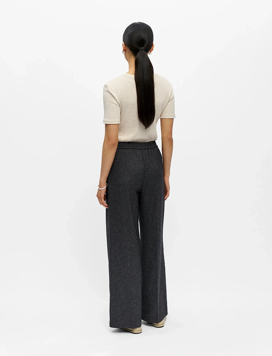 Object - OBJSANJA MW LO PANTS NOOS - black - 2