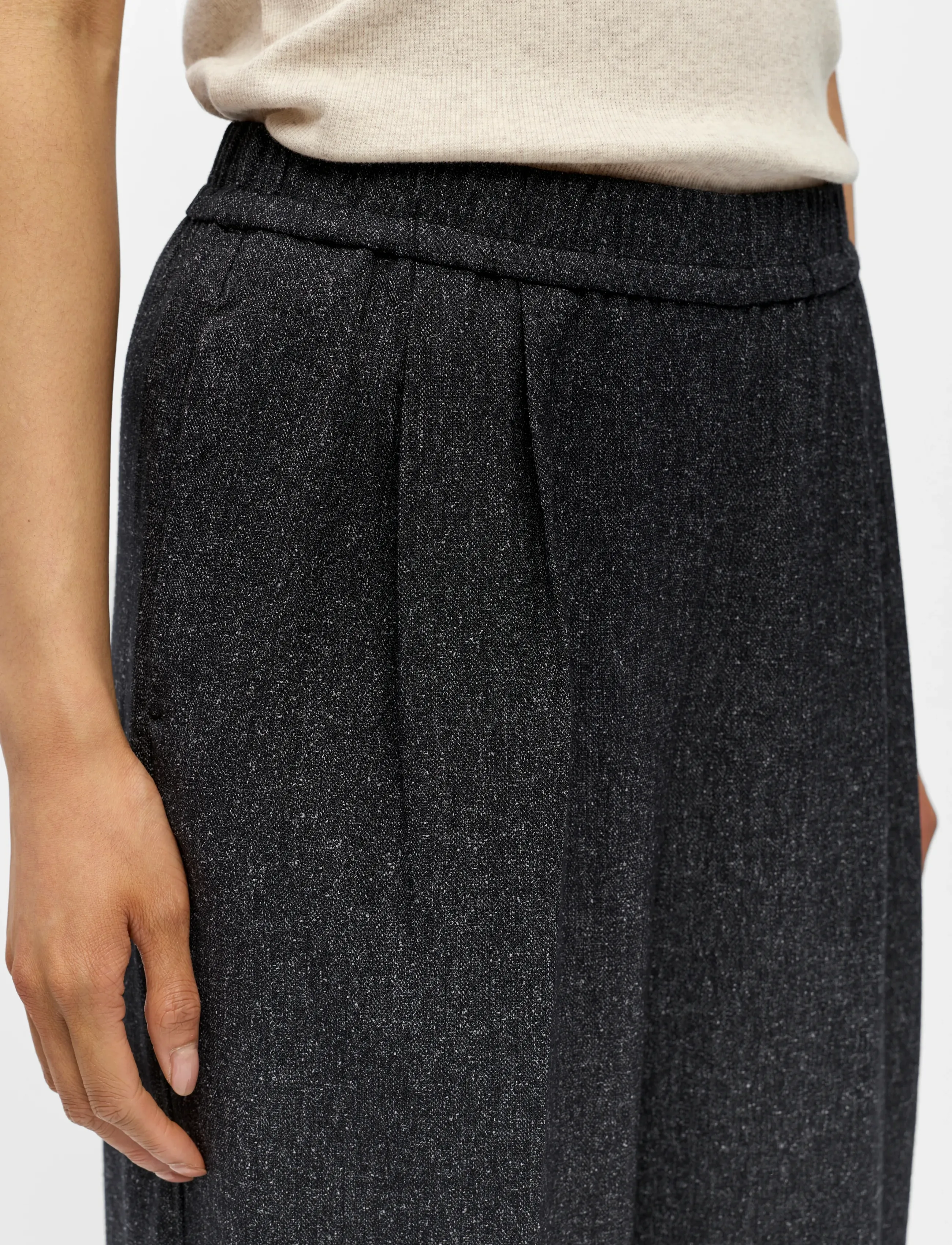 Object - OBJSANJA MW LO PANTS NOOS - black - 3