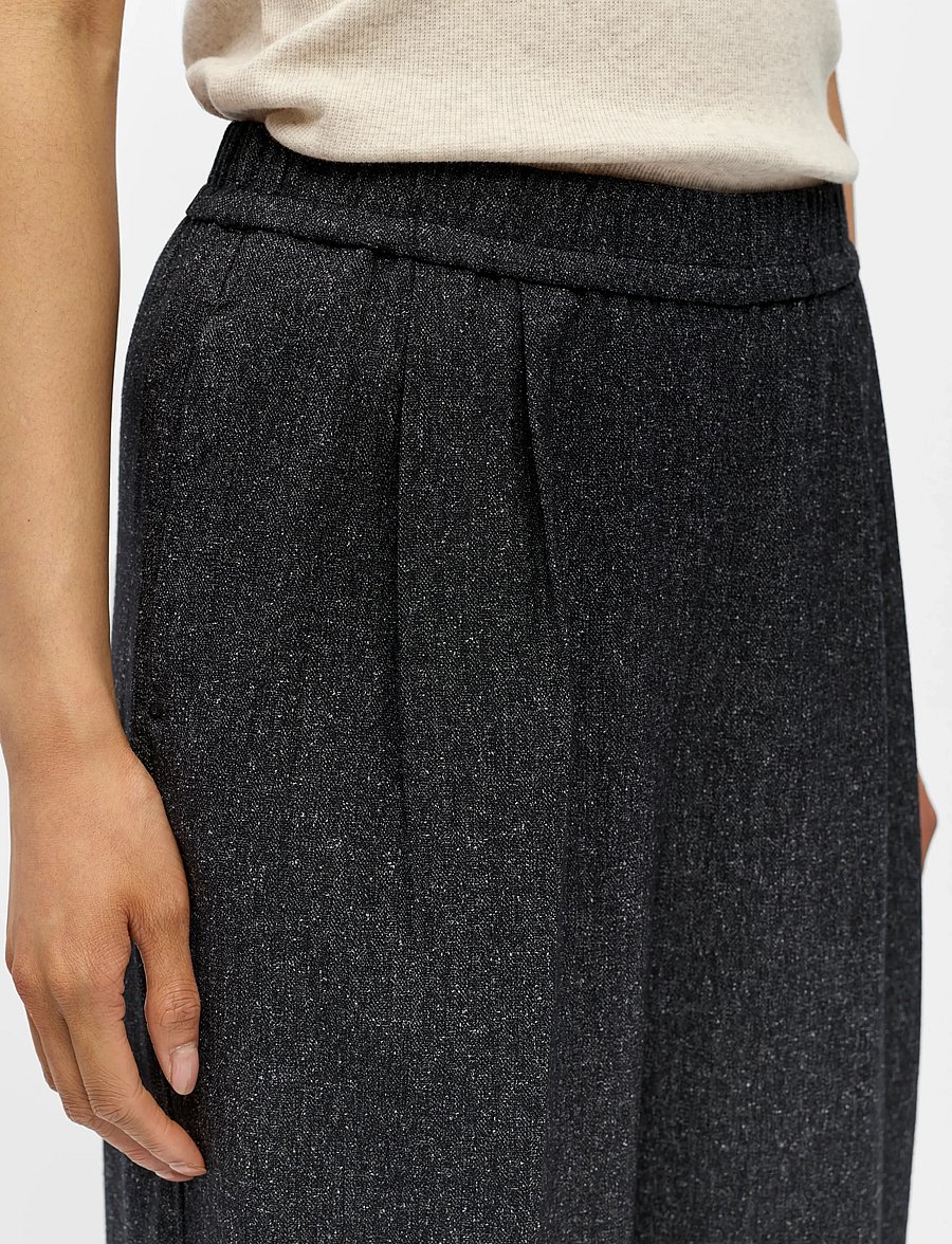 Object - OBJSANJA MW LO PANTS NOOS - black - 3