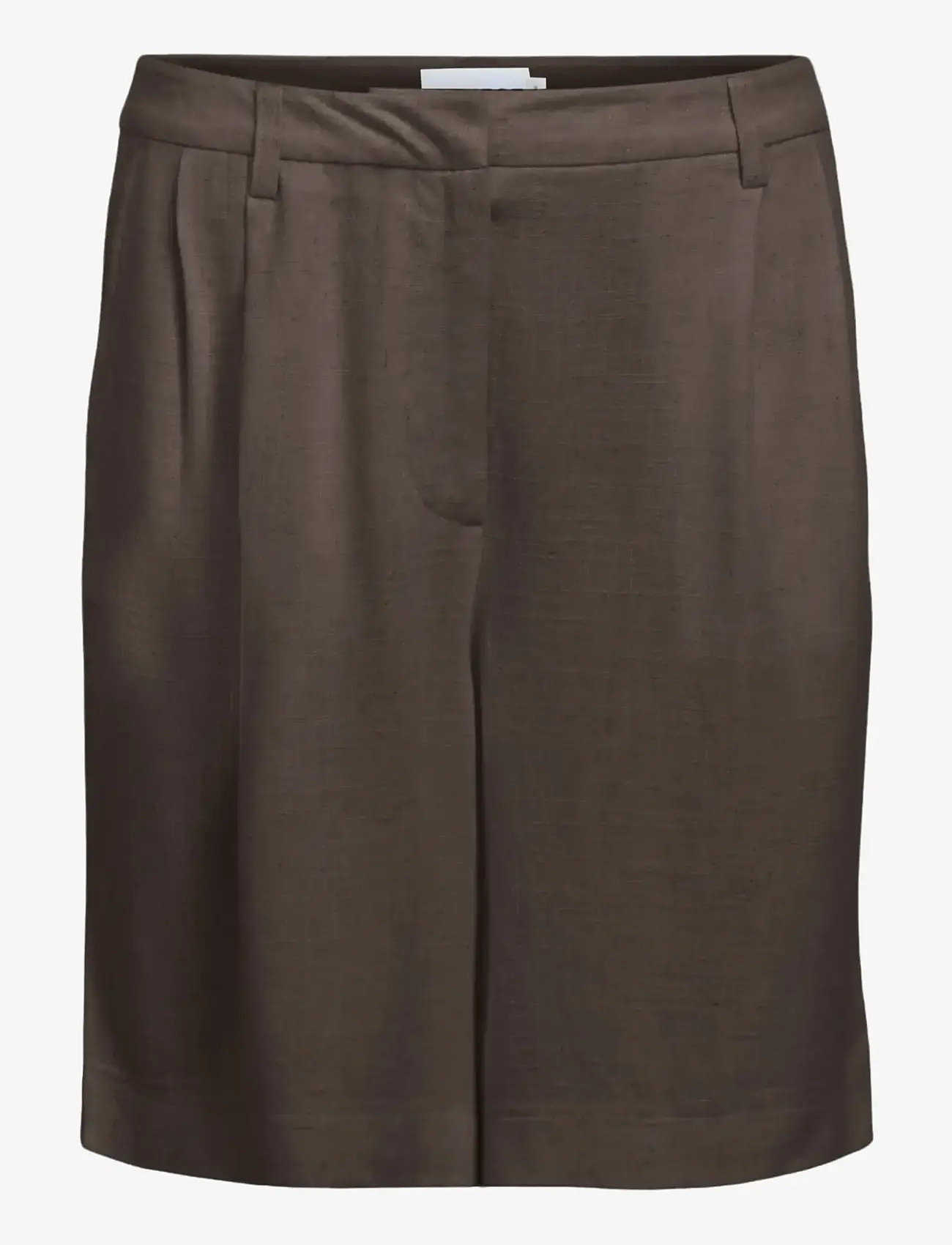 Object - OBJSANNE MW LO SHORTS NOOS - laveste priser - seal brown - 1