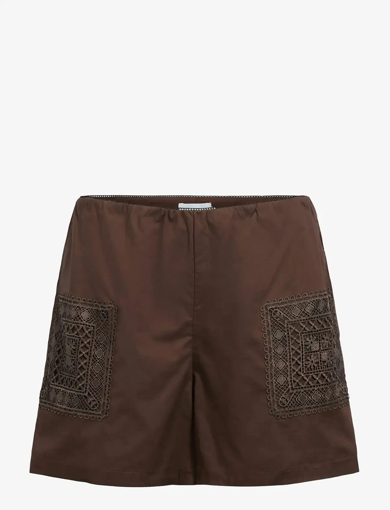 Object - OBJDIDDE HOPE MW SHORTS 145 - casual shorts - seal brown - 1