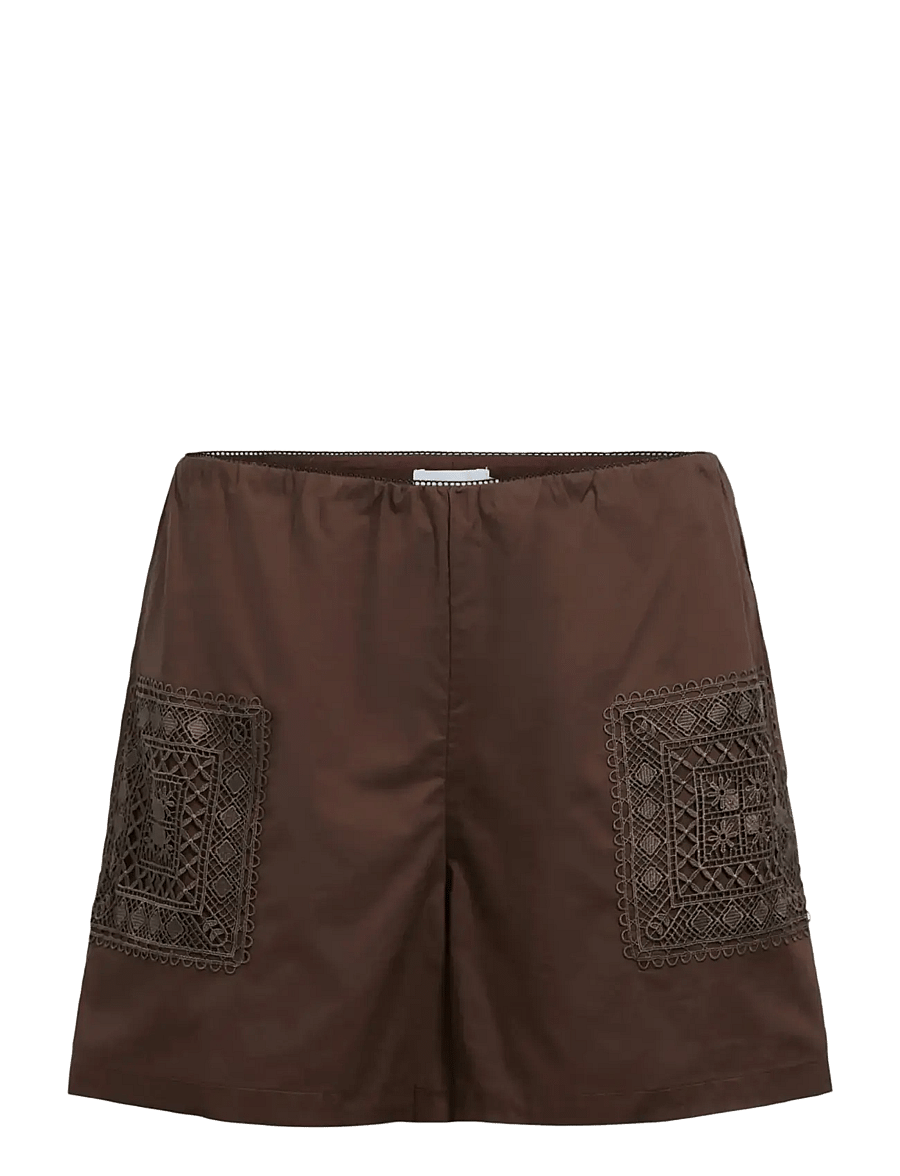 Object - OBJDIDDE HOPE MW SHORTS 145 - freizeitshorts - seal brown - 1