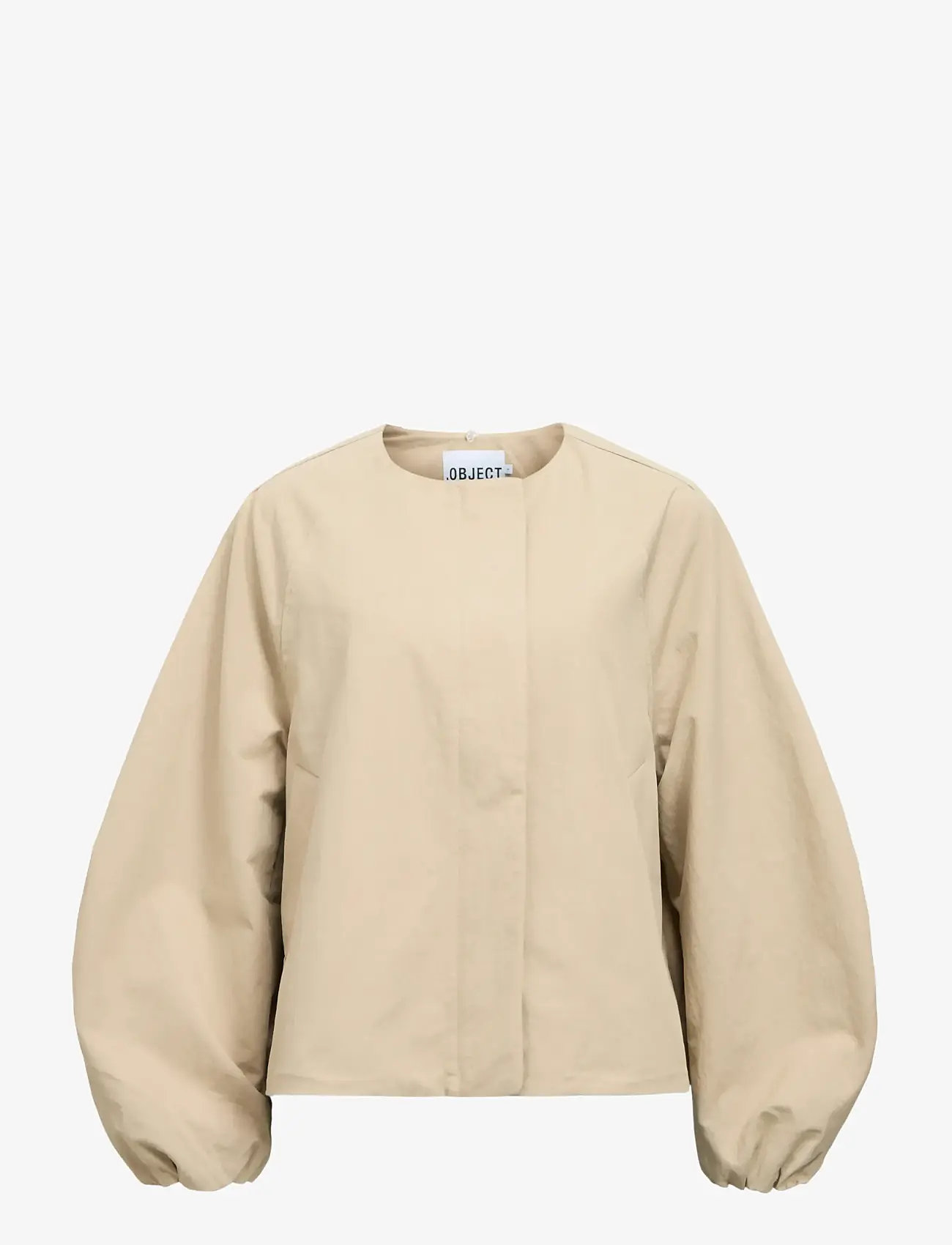Object - OBJTANYA L/S JACKET E VIP 26 - overtøj - humus - 1