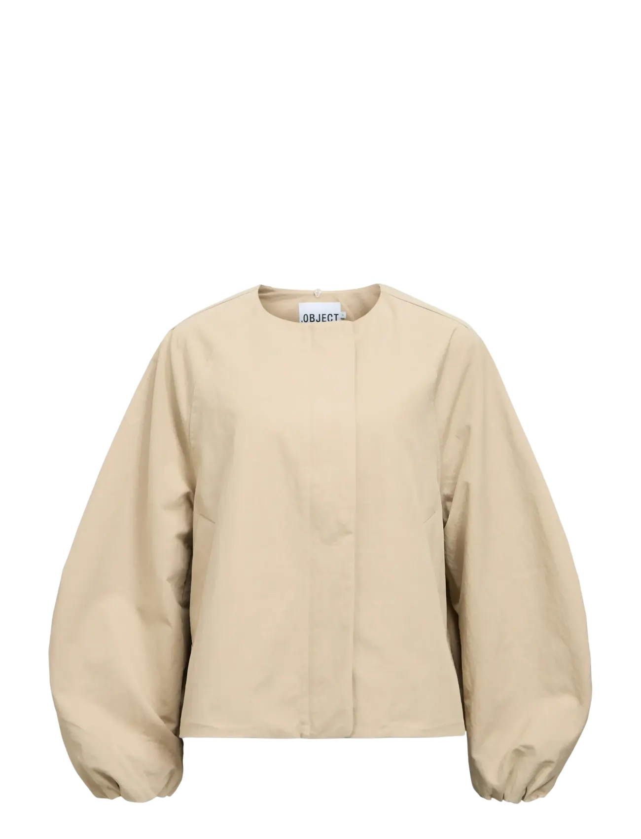Object OBJTANYA L/S JACKET E VIP 26 - Jackor & Kappor - HUMUS / beige
