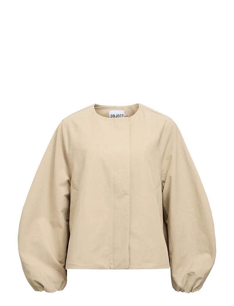 Object - OBJTANYA L/S JACKET E VIP 26 - vestes de printemps - humus - 1