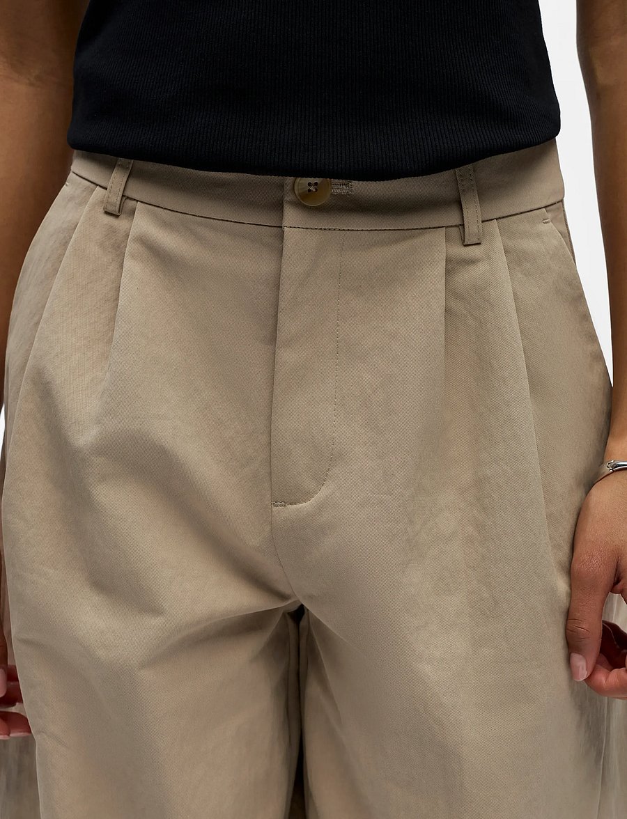 Object - OBJTANYA MW BARREL PANT E VIP 26 - barrel-hosen - humus - 5
