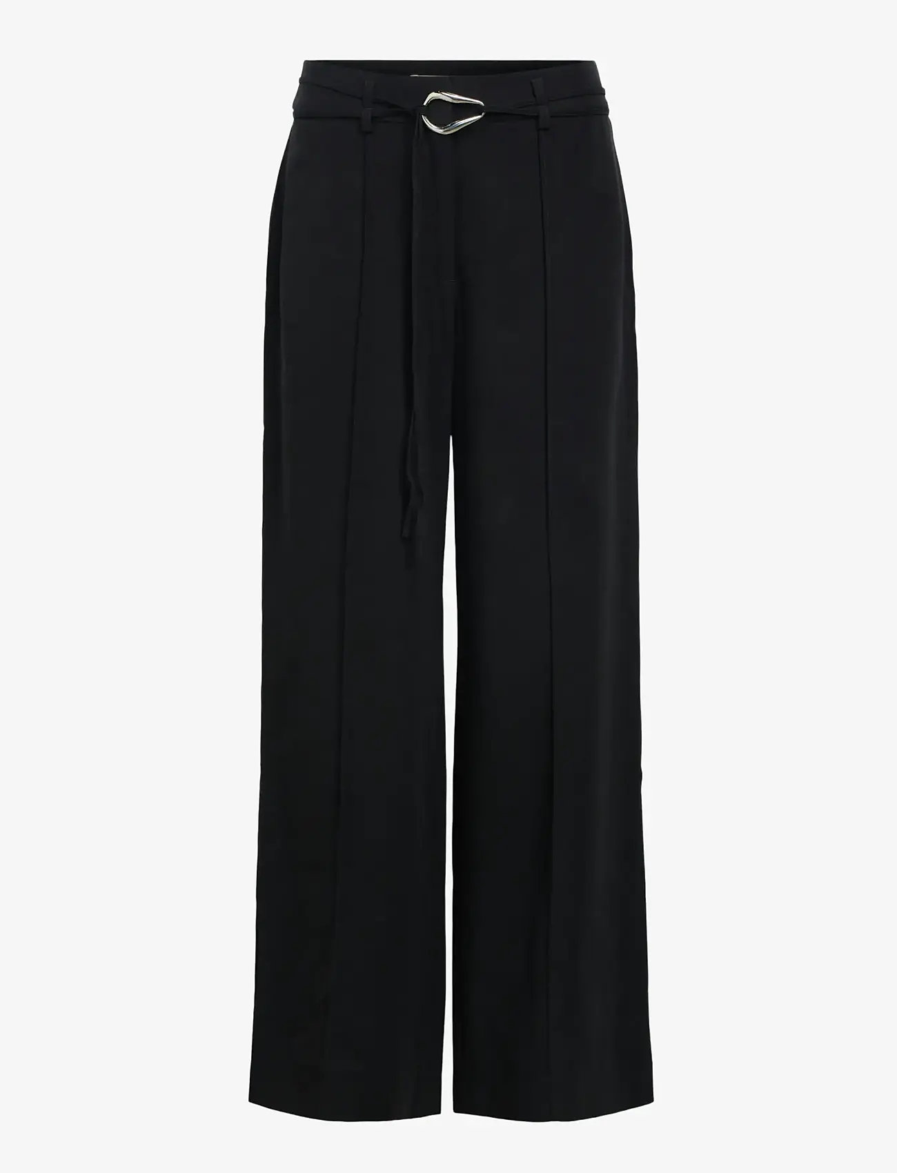 Object - OBJMABEL MW LO PANT E VIP 26 - tailored trousers - black - 1