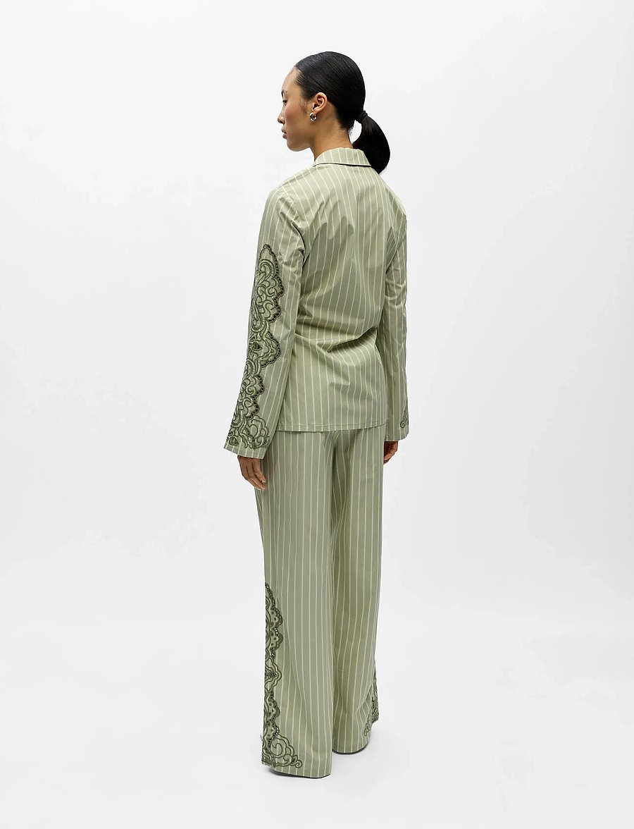 Object - OBJMAGDA L/S SHIRT E VIP 26 - långärmade skjortor - tea - 3