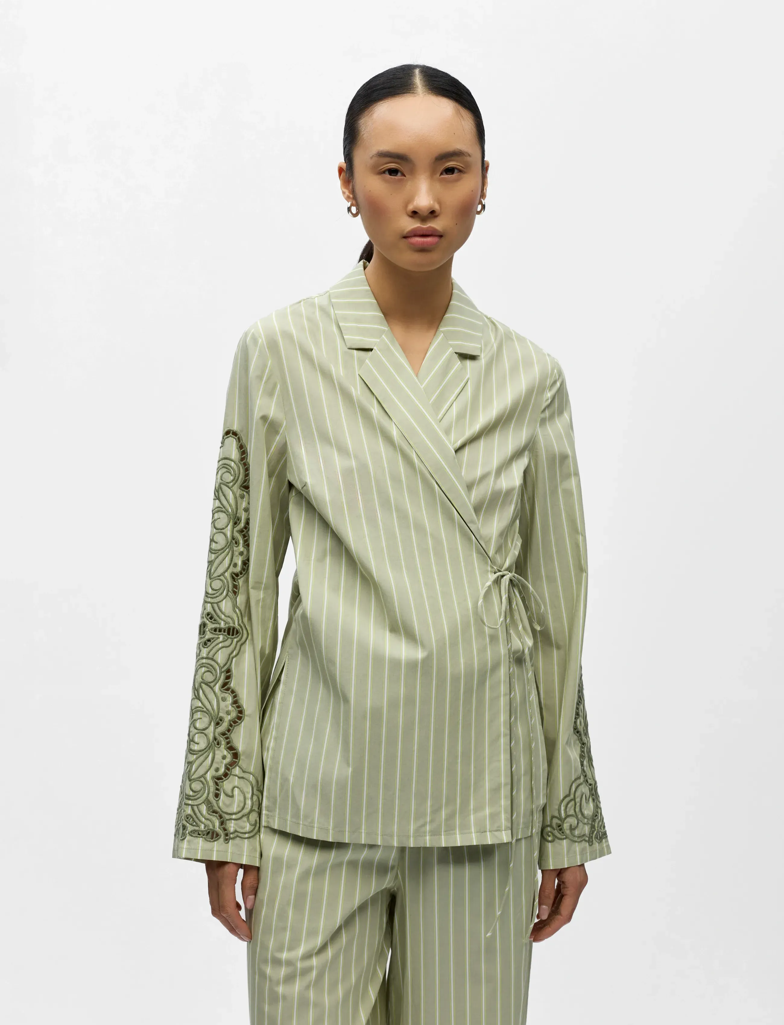 Object - OBJMAGDA L/S SHIRT E VIP 26 - langermede skjorter - tea - 4