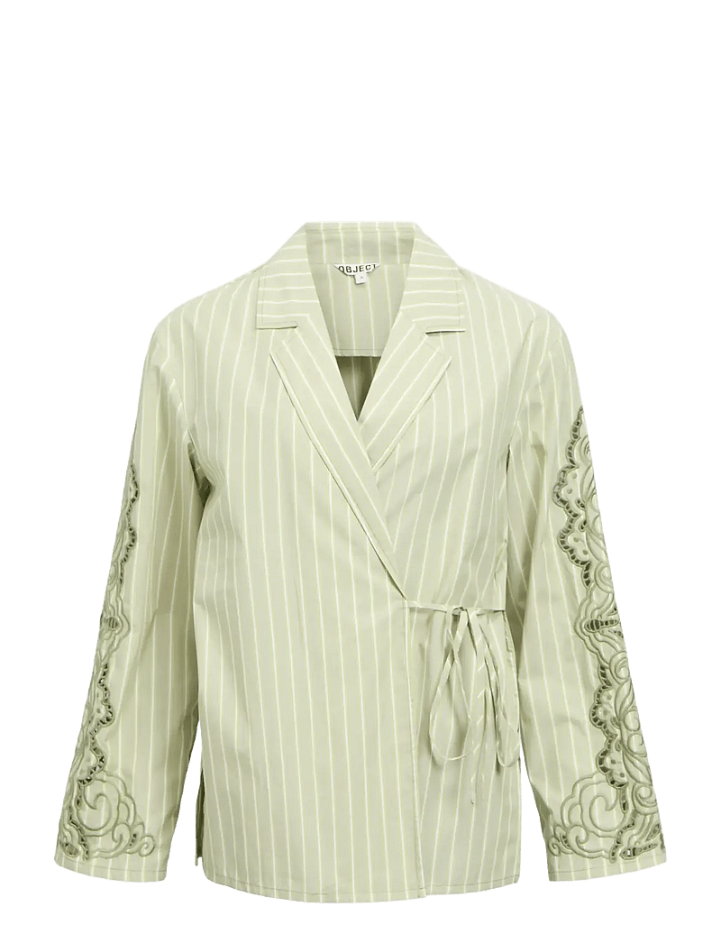 Object - OBJMAGDA L/S SHIRT E VIP 26 - long-sleeved shirts - tea - 2