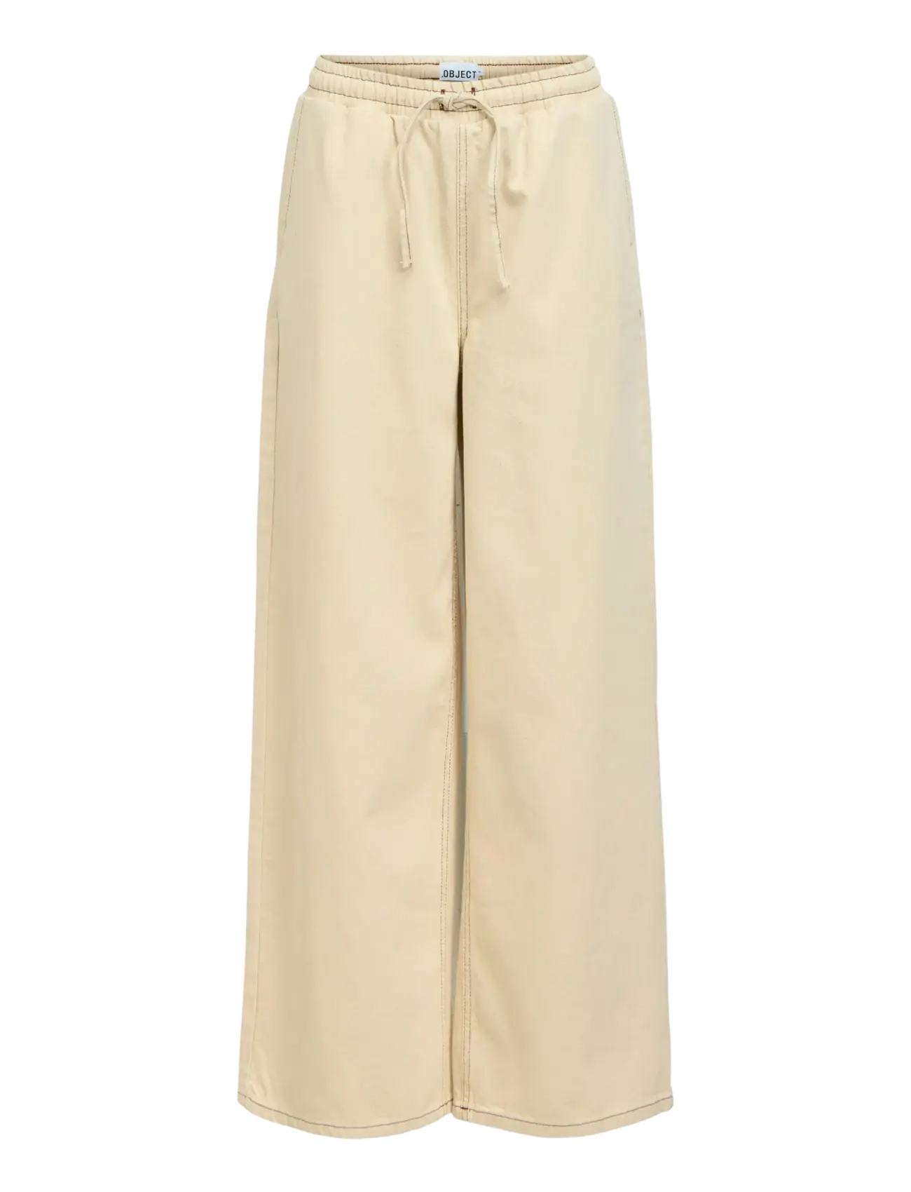 OBJECT Objabbie Mw Lo Jeans E Sp 26 Beige - 36 - Damen