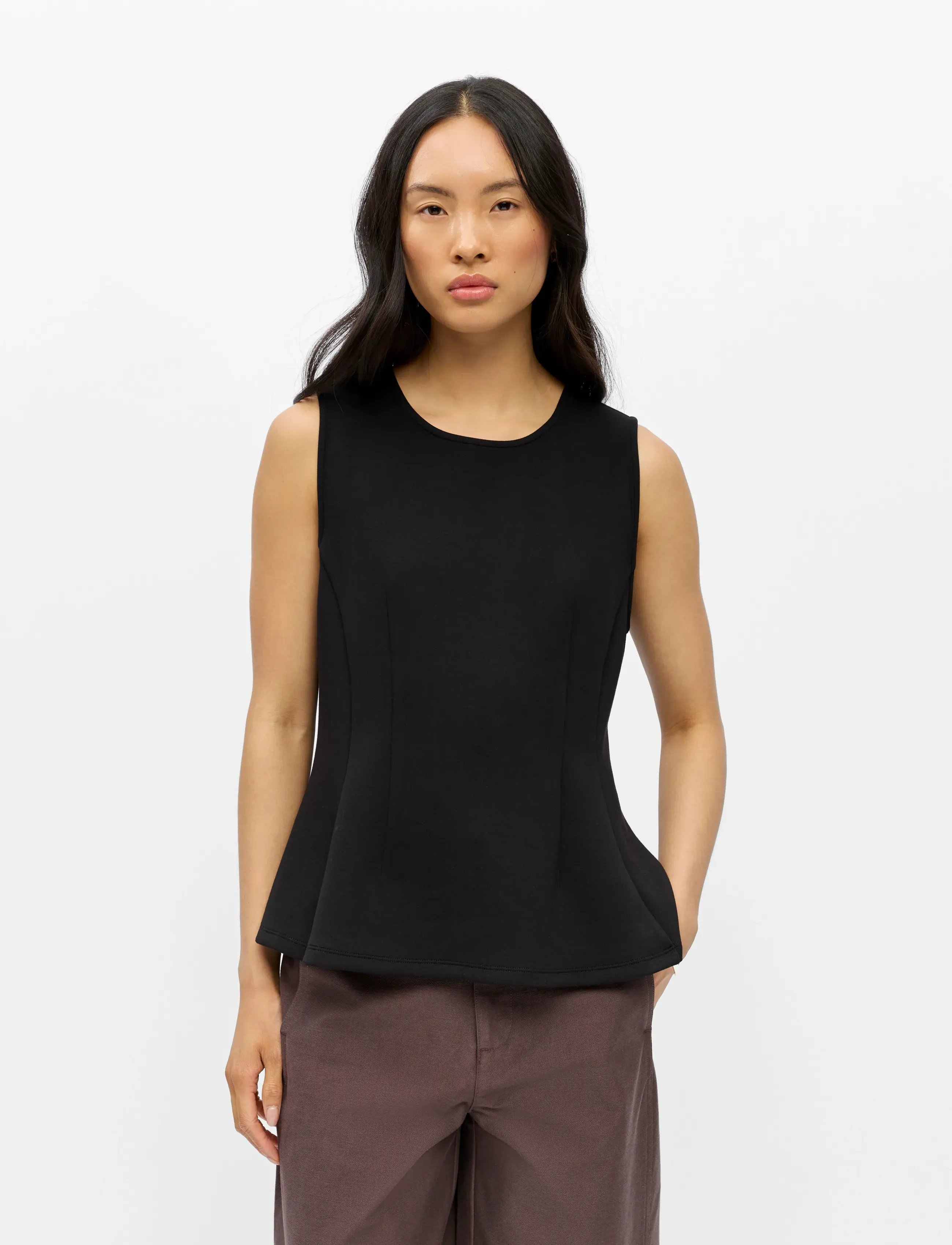 Object - OBJDORINA SL SCULPTURE TOP E SP 26 - laveste priser - black - 5