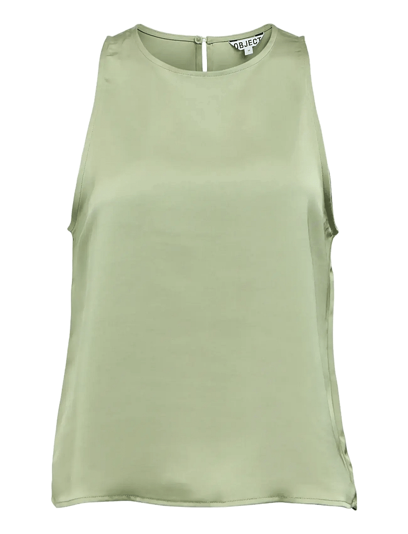 Object - OBJCHILLI LO TANK TOP E SP 26 - Ärmellose tops - tea - 1