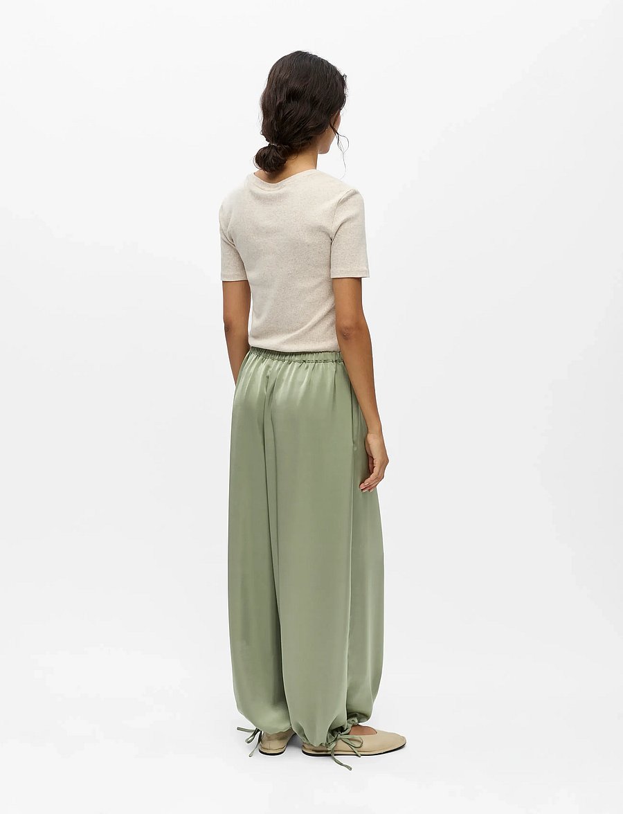 Object - OBJCHILLI SUPER WIDE PANTS E SP 26 - laia säärega püksid - tea - 2