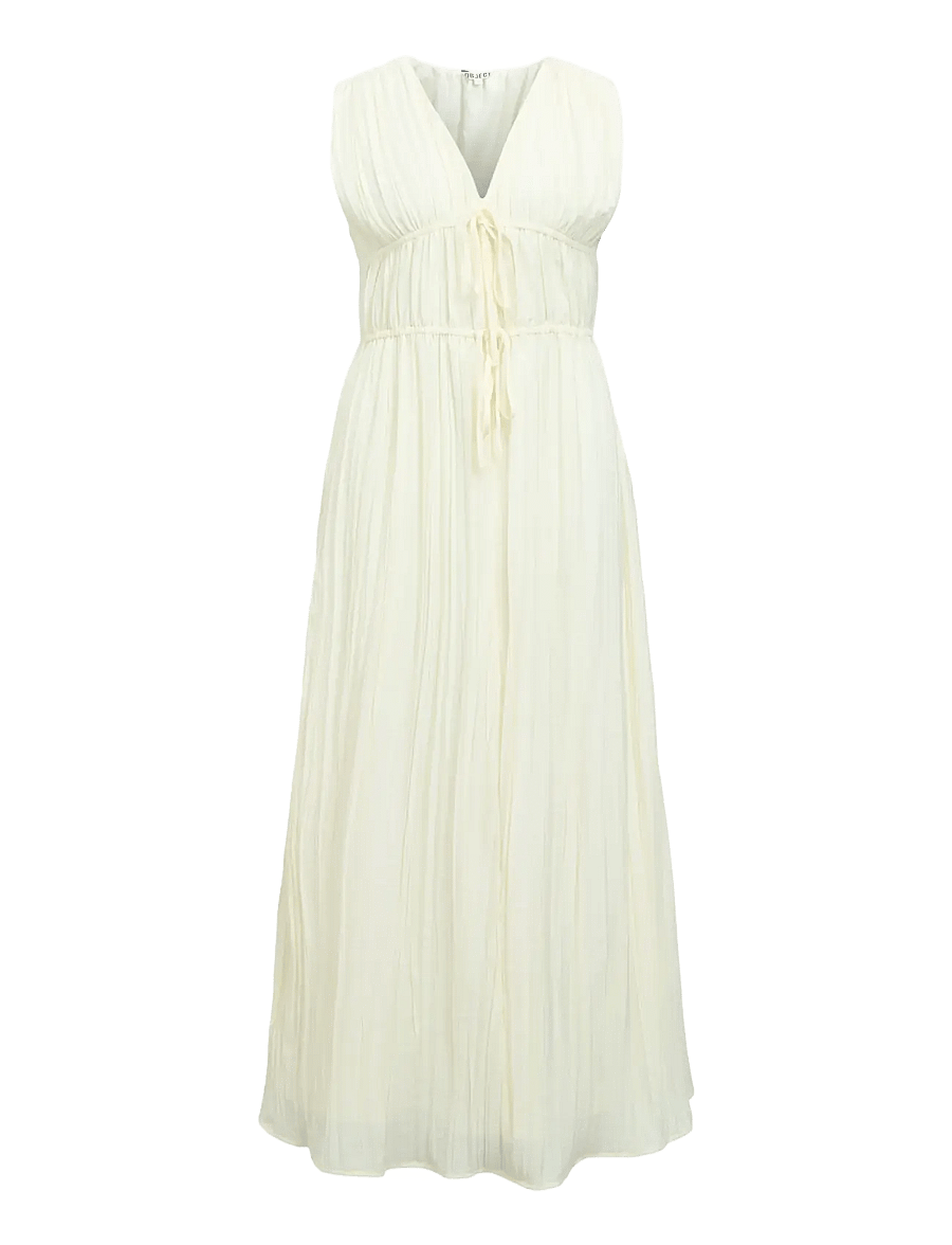 Object - OBJBREA RE S/L MIDI DRESS 144 DIV - midikleidid - sandshell - 1