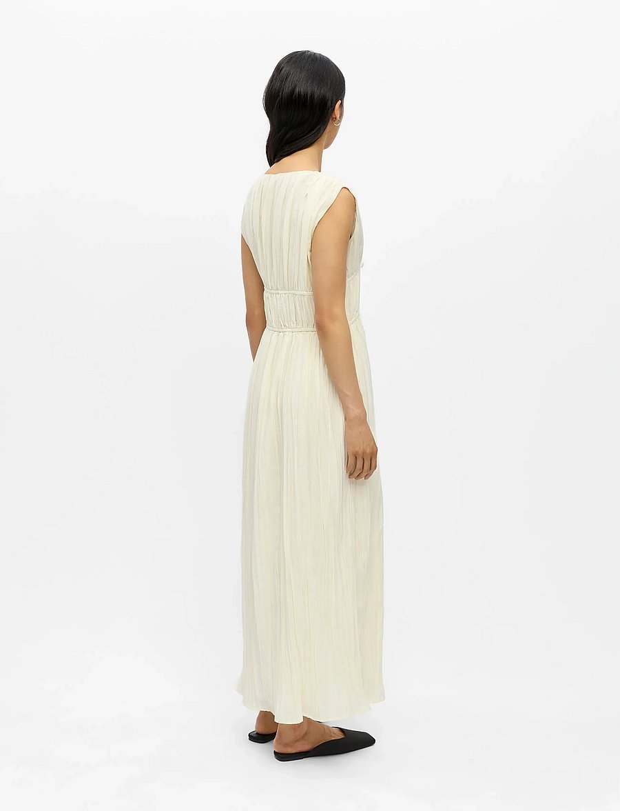 Object - OBJBREA RE S/L MIDI DRESS 144 DIV - midikleidid - sandshell - 2