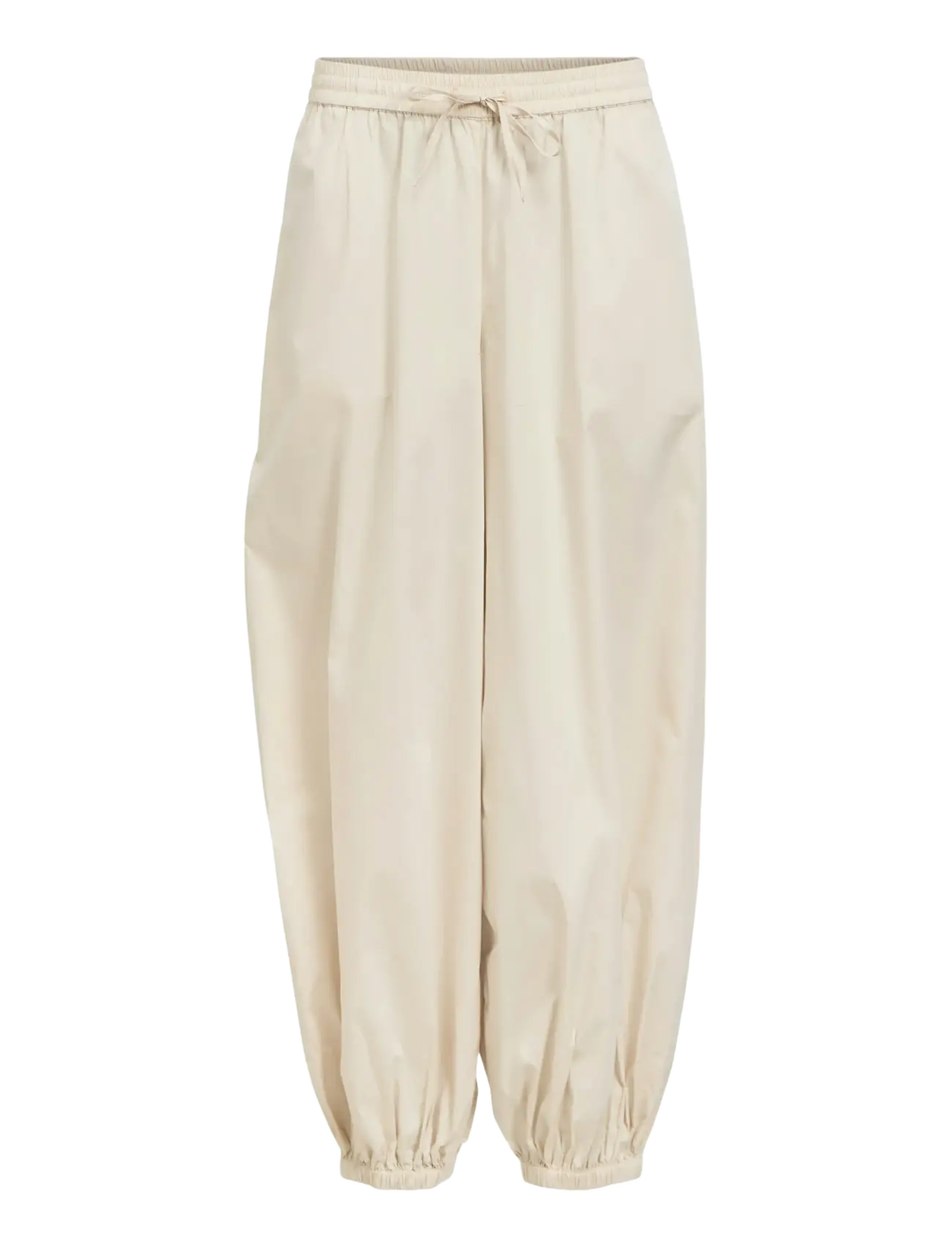 Object OBJPAIGE HAREM PANT E DIV - Bukser - HUMUS / beige