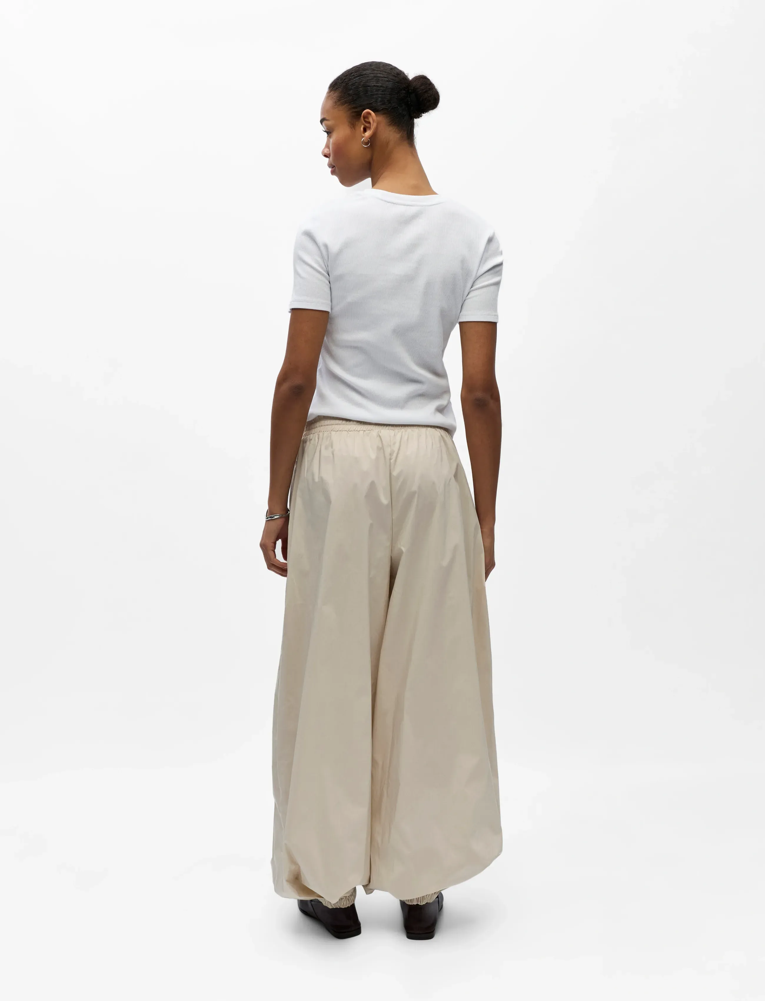 Object - OBJPAIGE HAREM PANT E DIV - broeken - humus - 2