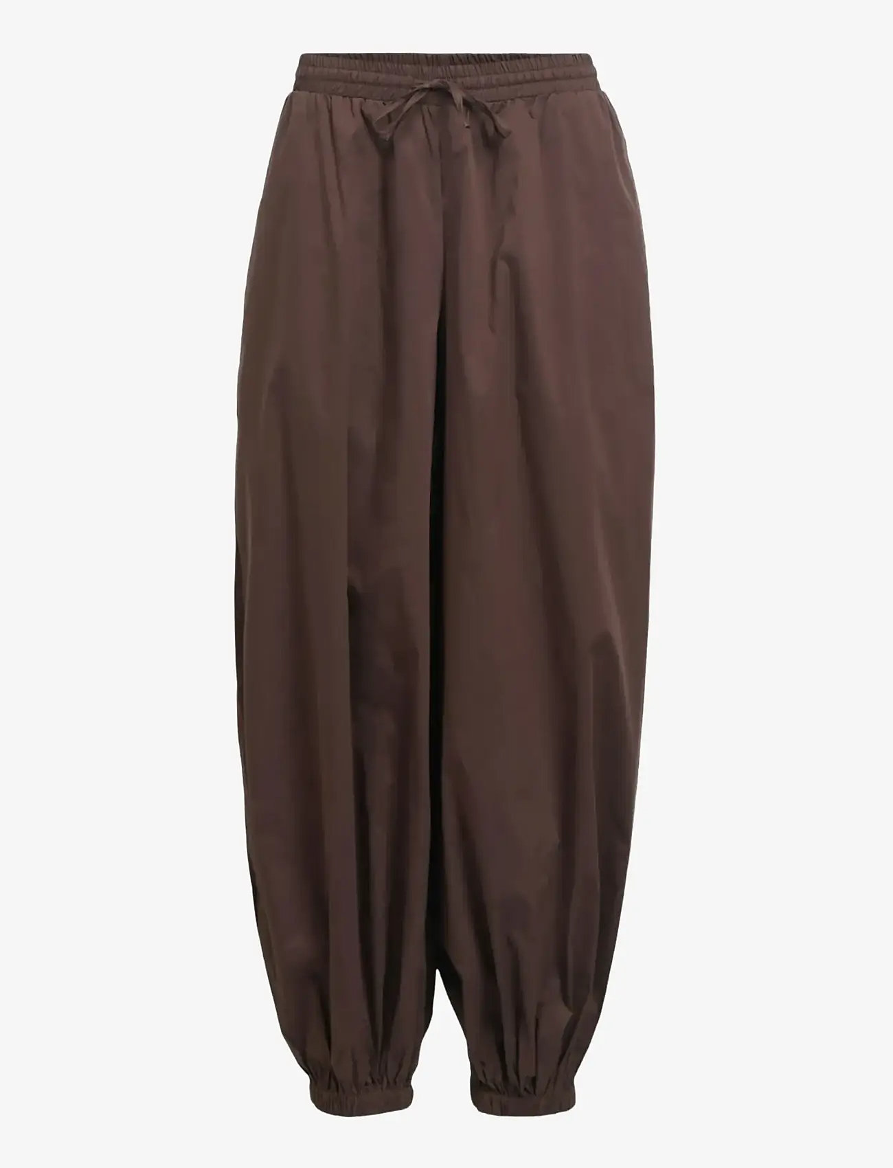 Object - OBJPAIGE HAREM PANT E DIV - barrel-hosen - seal brown - 1