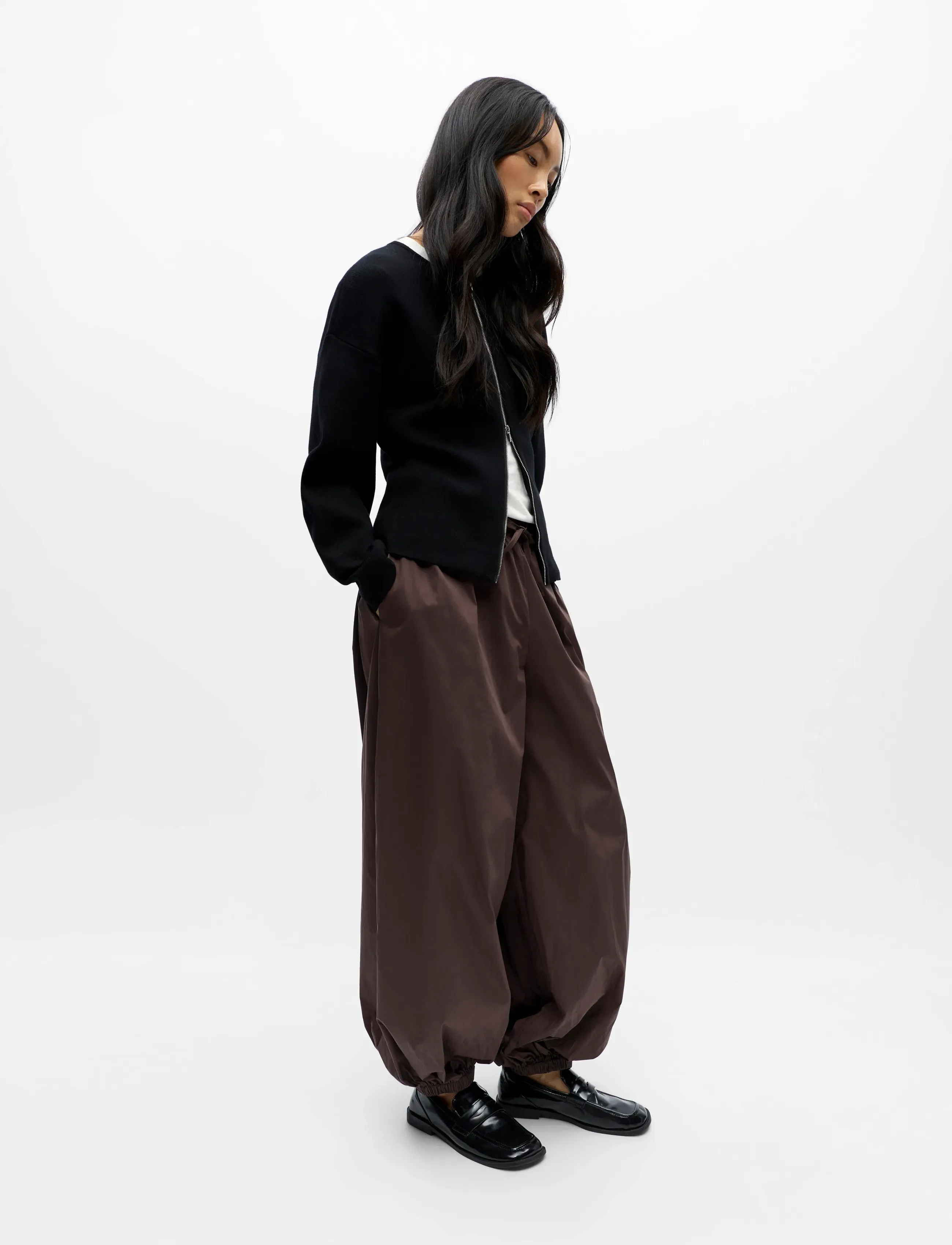 OBJECT Objpaige Harem Pant E Div cargobyxor dam – bild 3