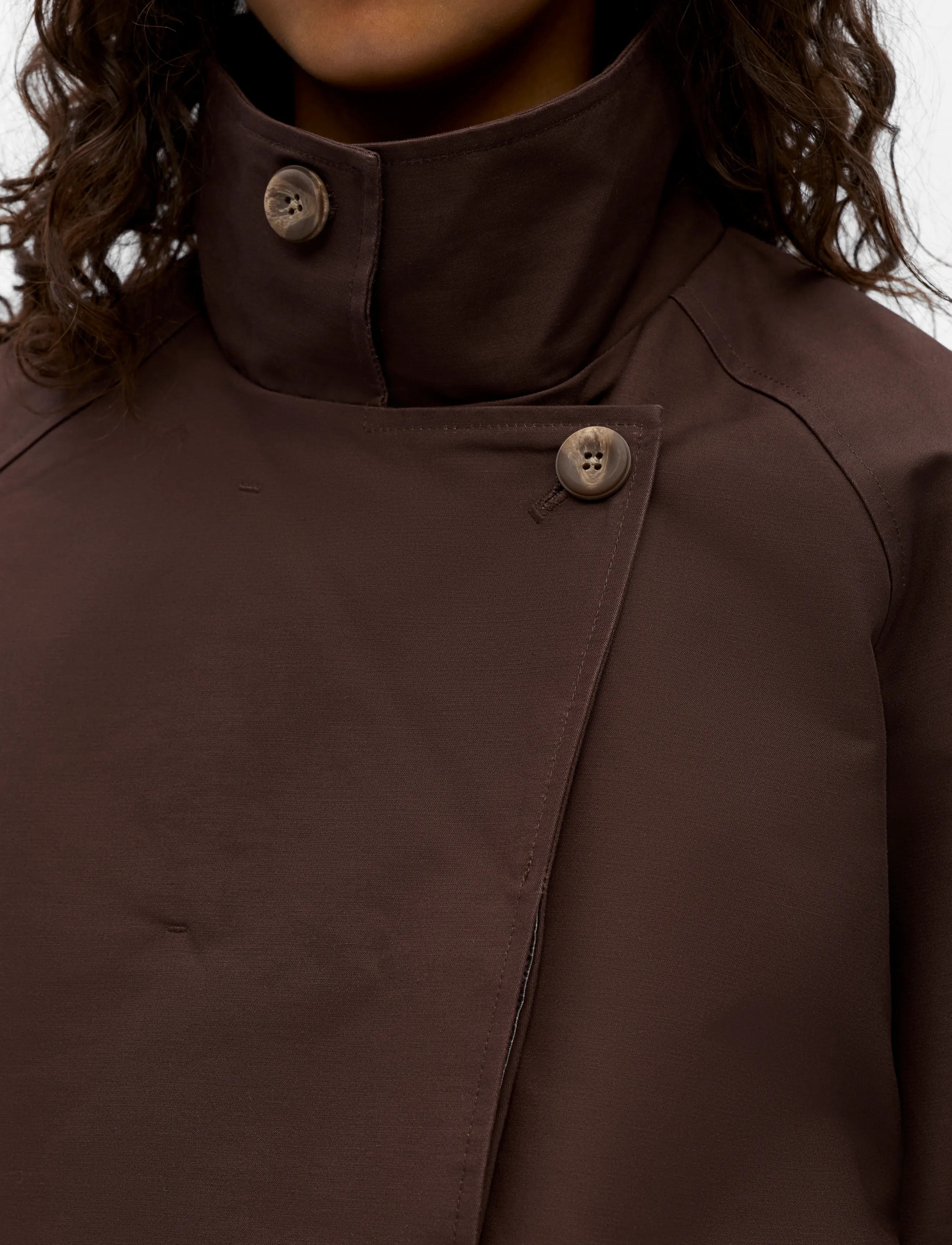 Object - OBJGERDA L/S LO SHORT JACKET DIV - kevadjoped - seal brown - 3
