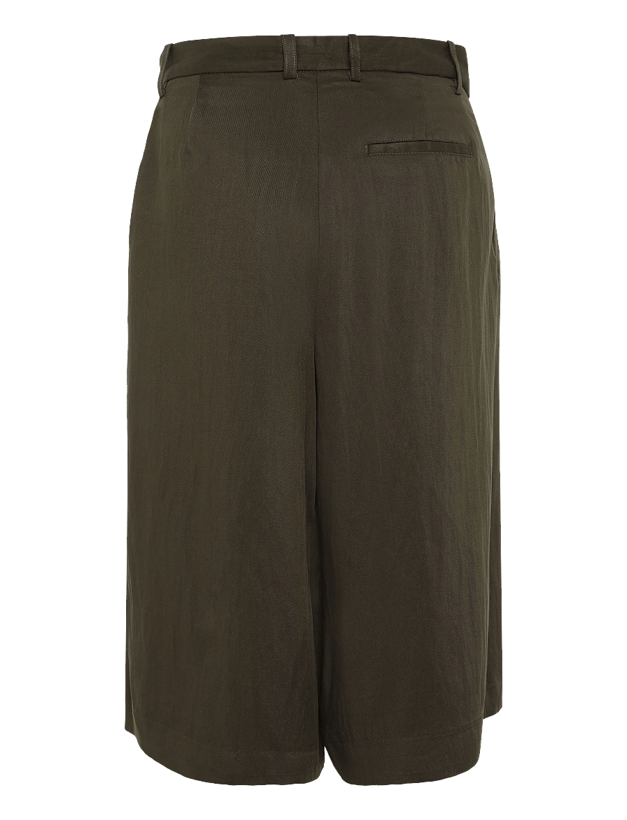 Object - OBJNOLIA LO MW WRAP BAMUDA SHORTS 146 - seal brown - 1