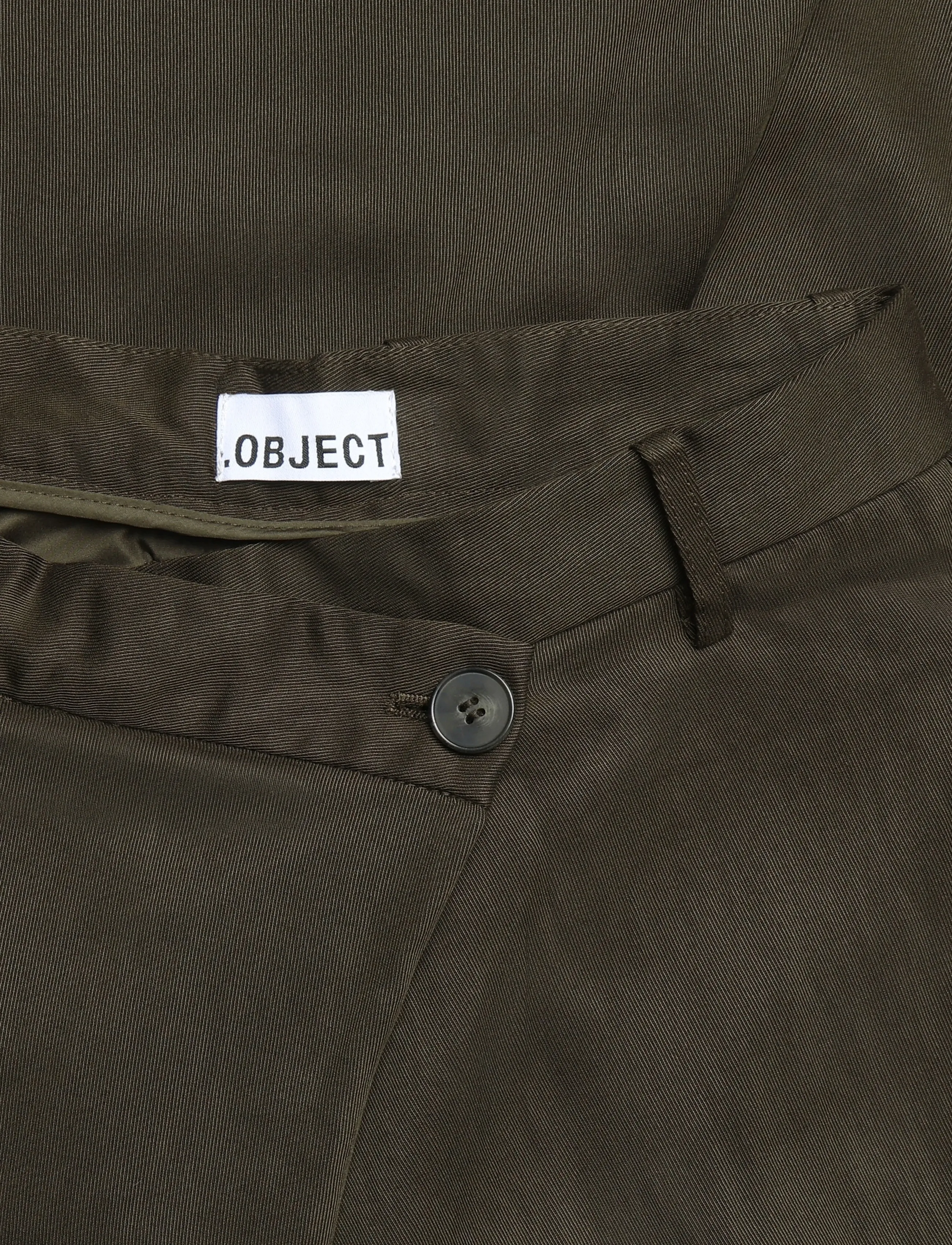 Object - OBJNOLIA LO MW WRAP BAMUDA SHORTS 146 - seal brown - 2