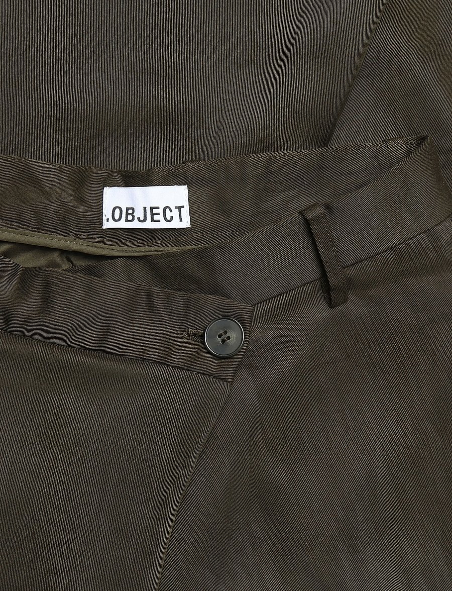 Object - OBJNOLIA LO MW WRAP BAMUDA SHORTS 146 - seal brown - 2