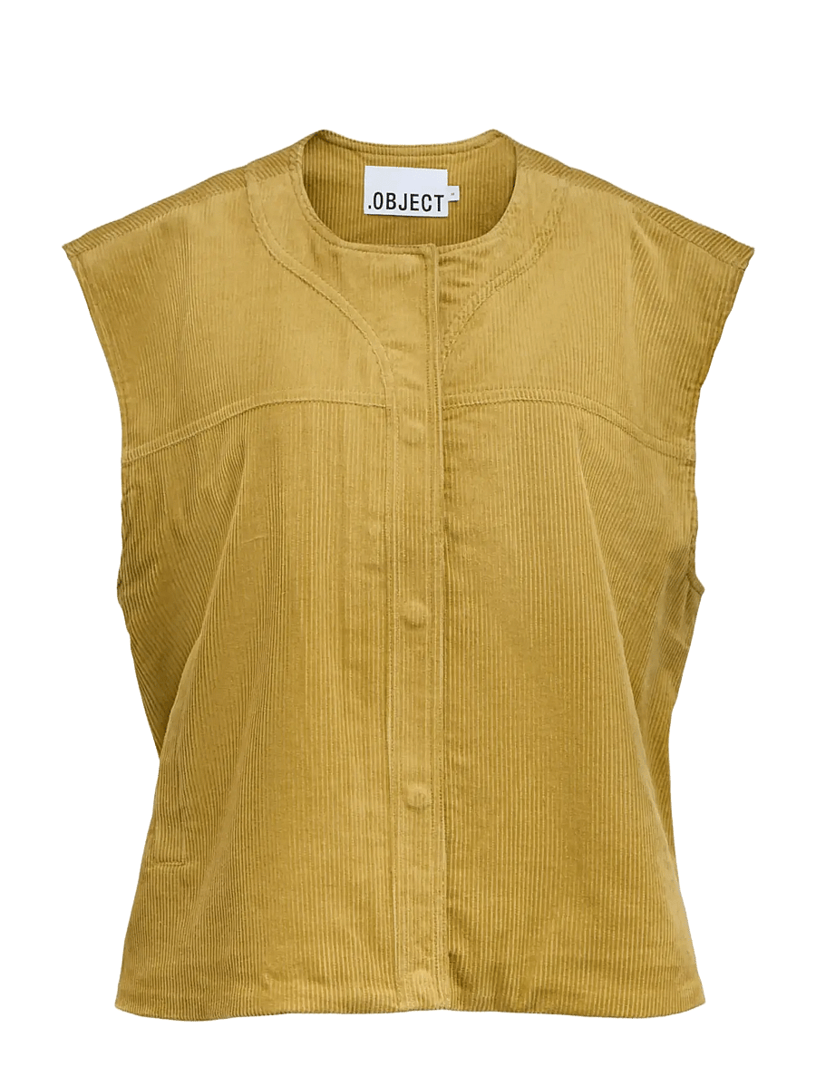 Object - OBJPELLA LO WAISTCOAT 146 - fennel seed - 1