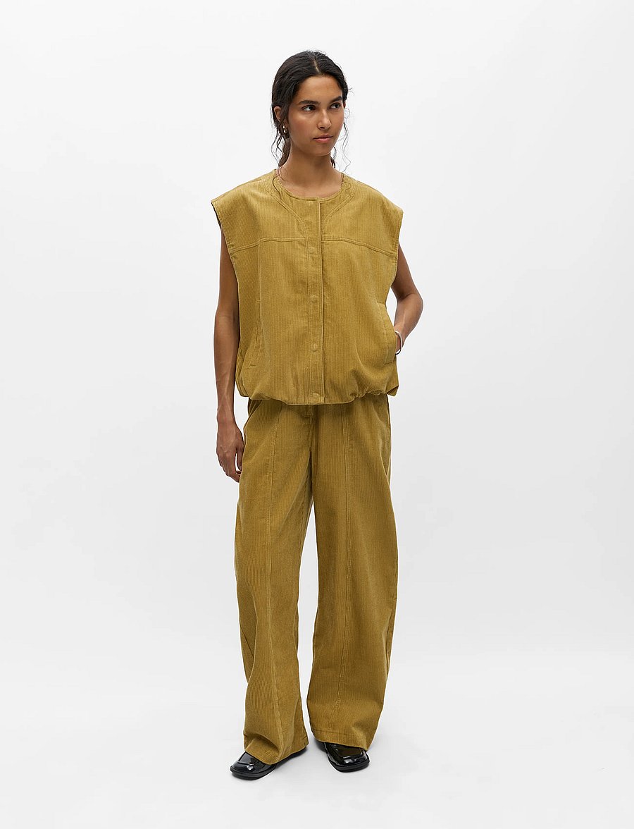 Object - OBJPELLA LO WAISTCOAT 146 - fennel seed - 0