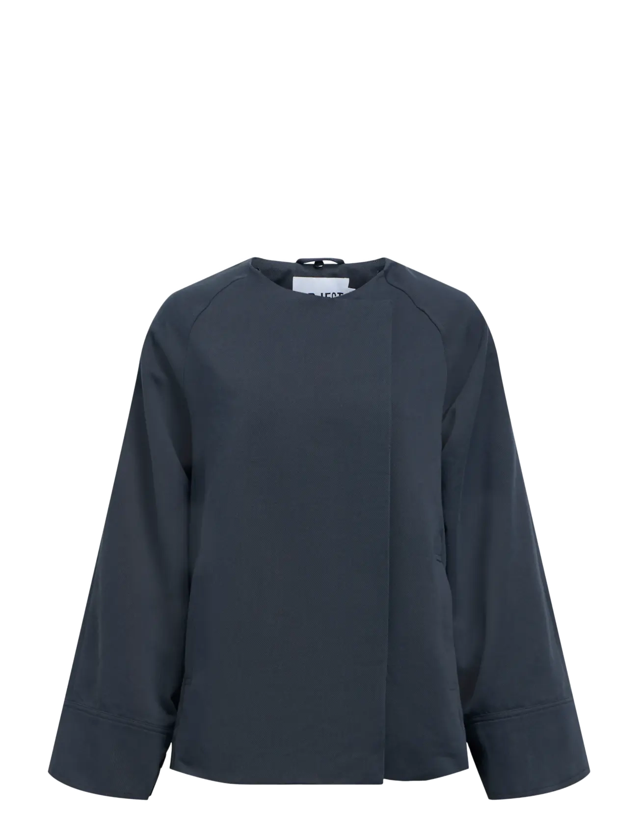 Object - OBJTELA L/S SCARF JACKET 146 - forårsjakker - sky captain - 2