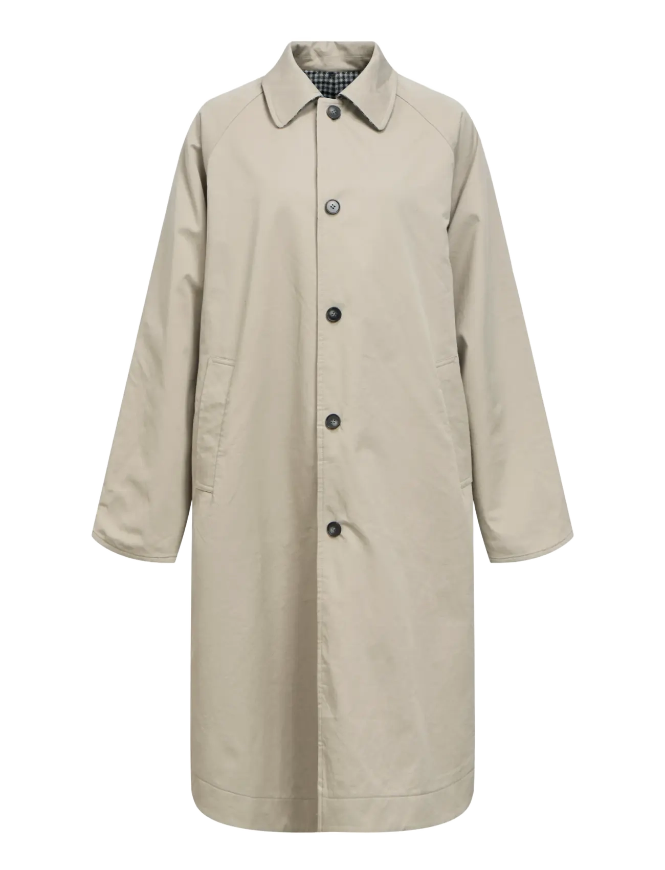 Object - OBJHOLLY L/S LONG REVERSIBLE COAT NOOS - opal gray - 1