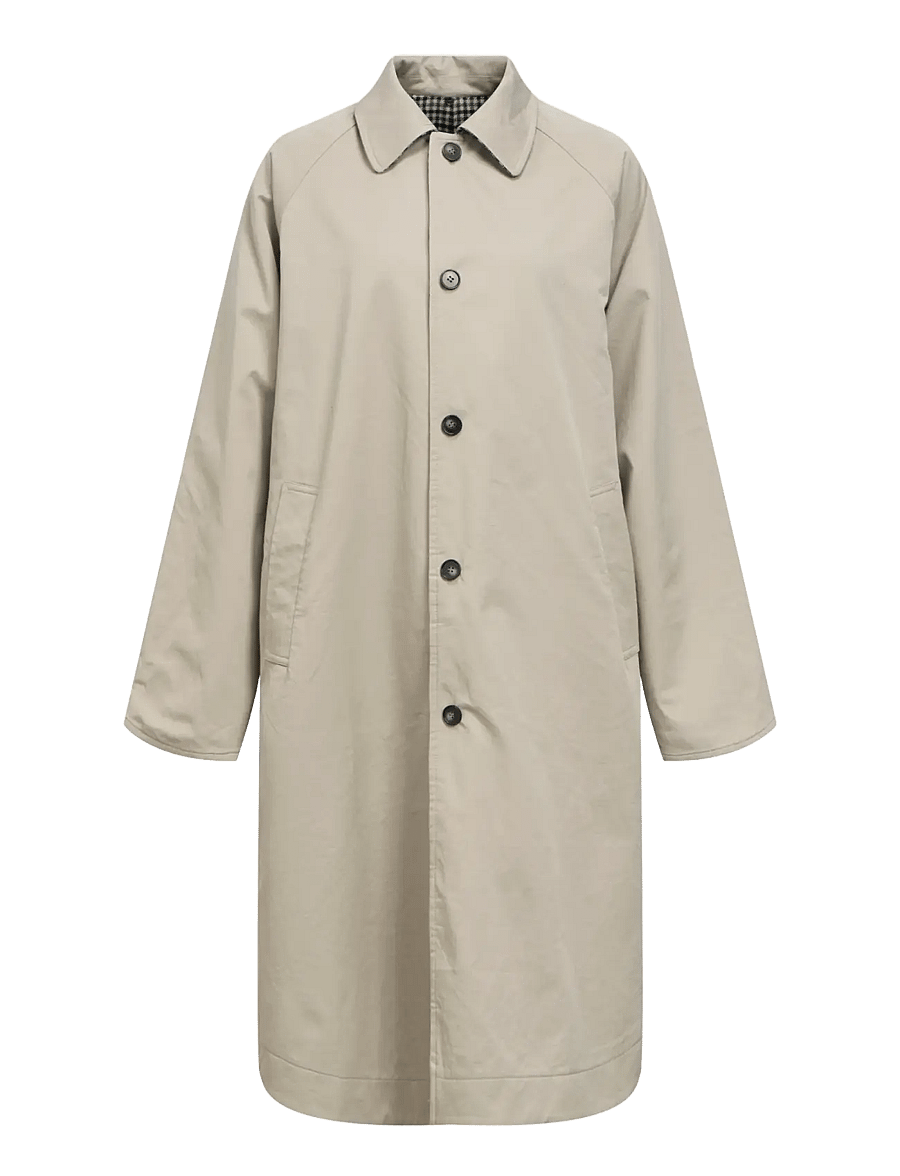 Object - OBJHOLLY L/S LONG REVERSIBLE COAT NOOS - opal gray - 1