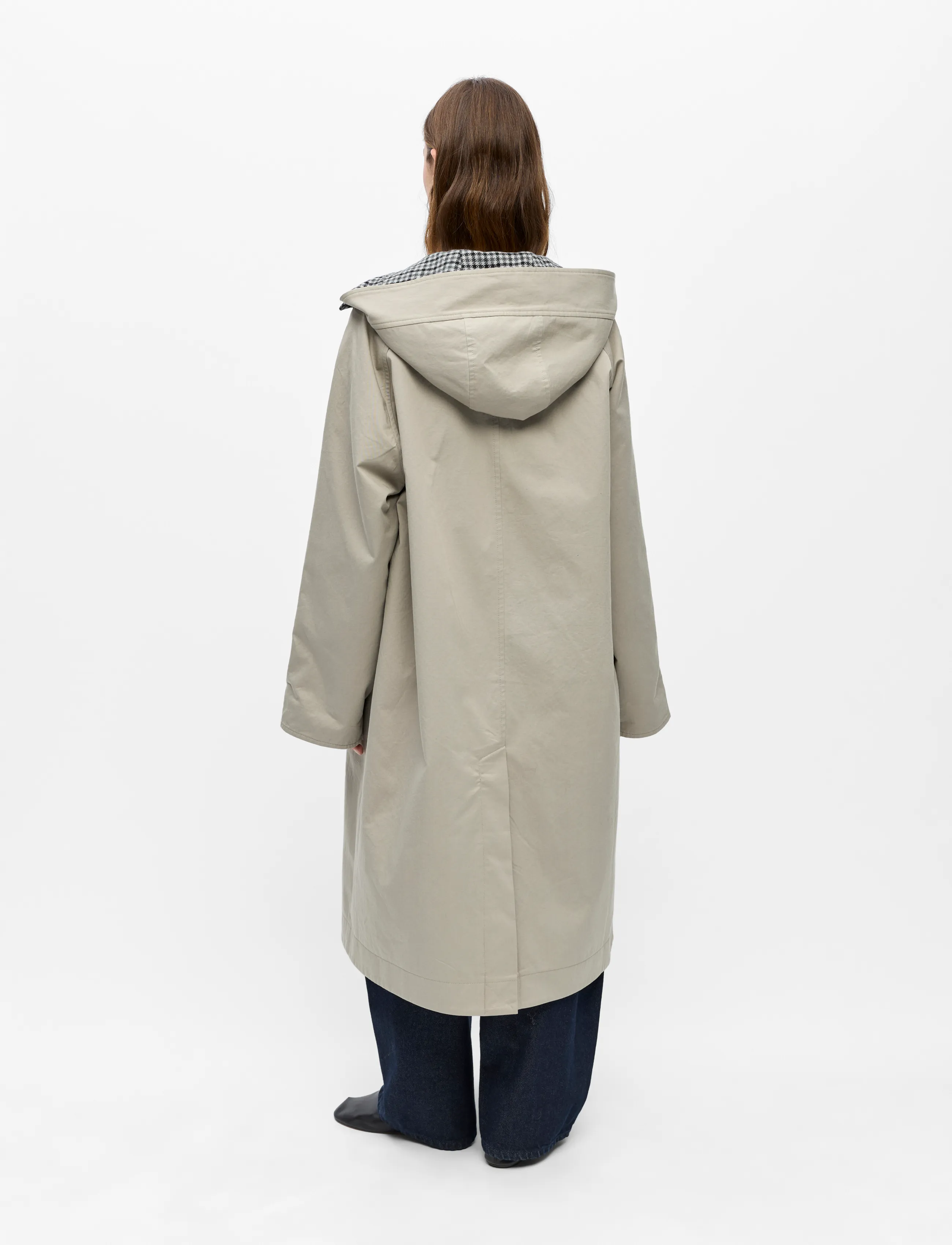 Object - OBJHOLLY L/S LONG REVERSIBLE COAT NOOS - opal gray - 3