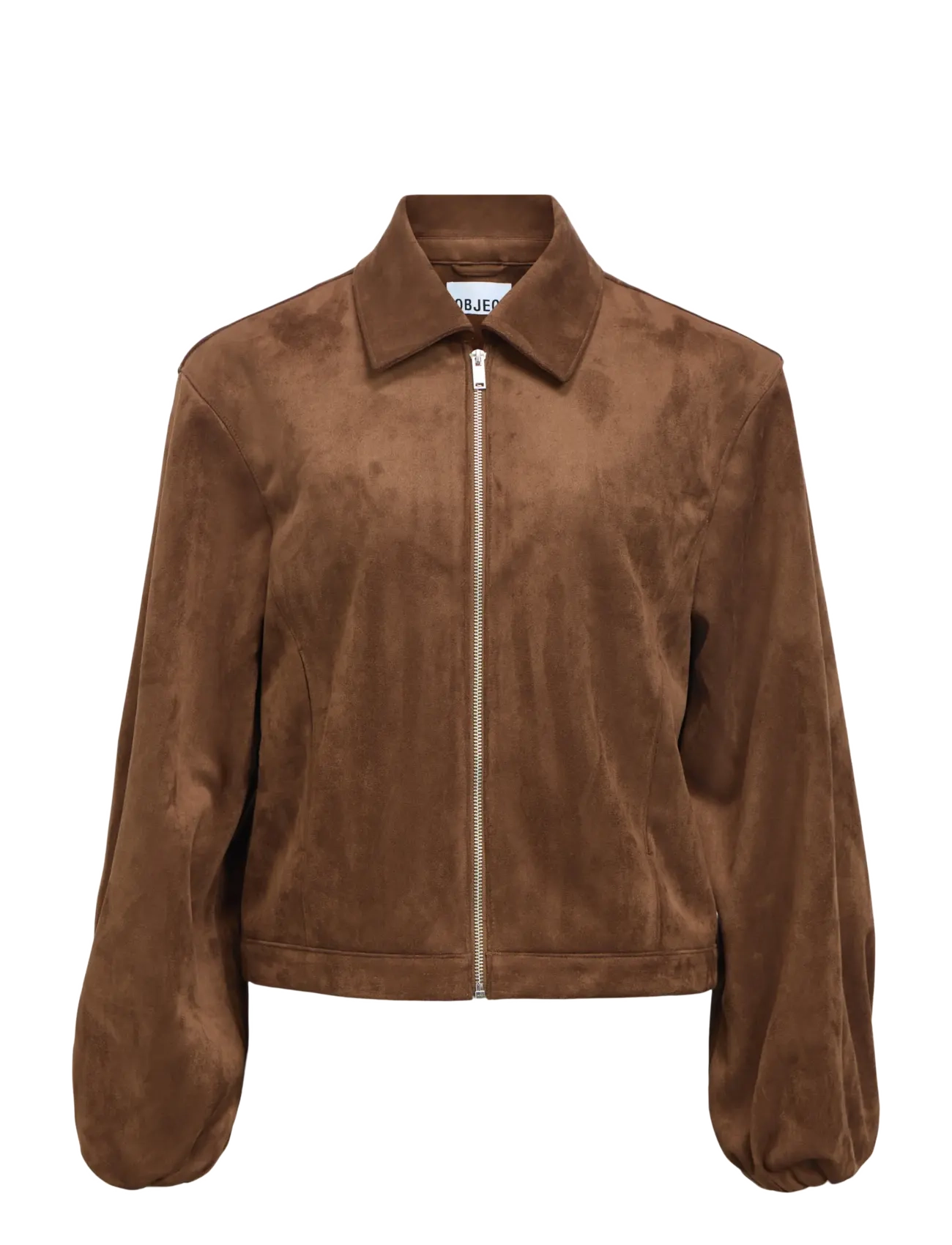 Object - OBJDENNA L/S SHORT JACKET NOOS - forårsjakker - carafe - 1